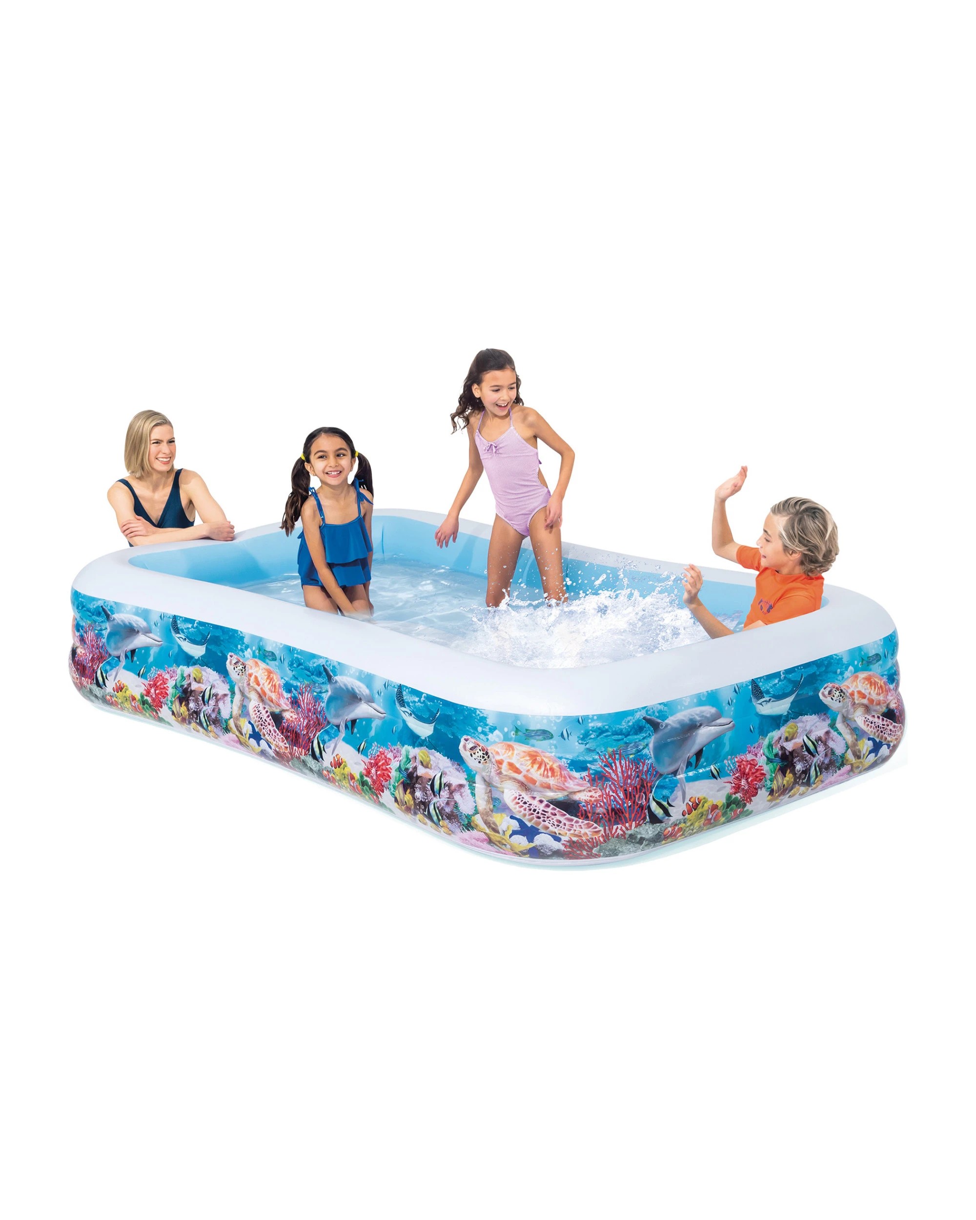 6 Intex Inflatable Swim Center Pool - Sealife, 6 of 6
