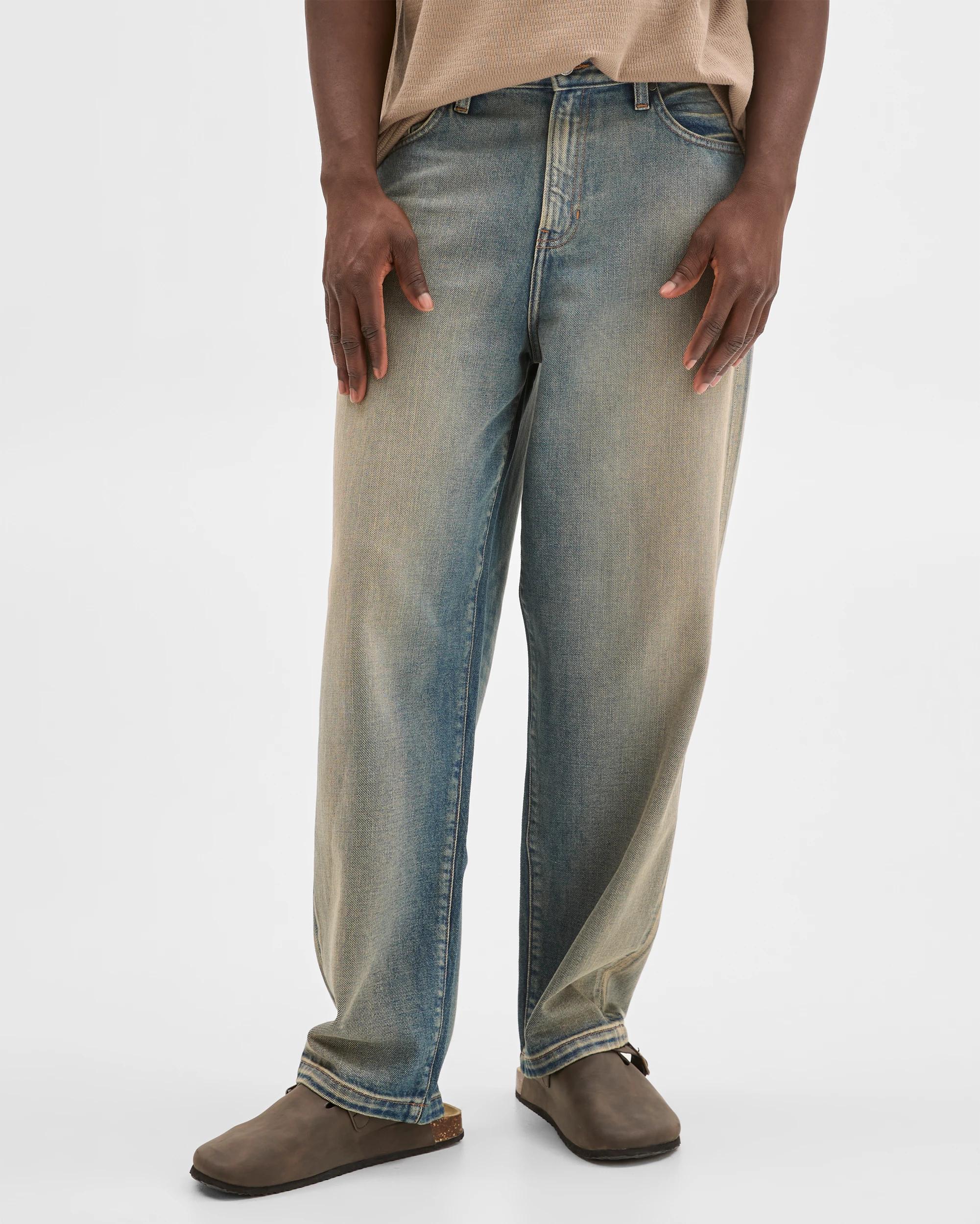 3 Commons Loose Fit Denim Jeans MUDDY INDIGO, 3 of 6