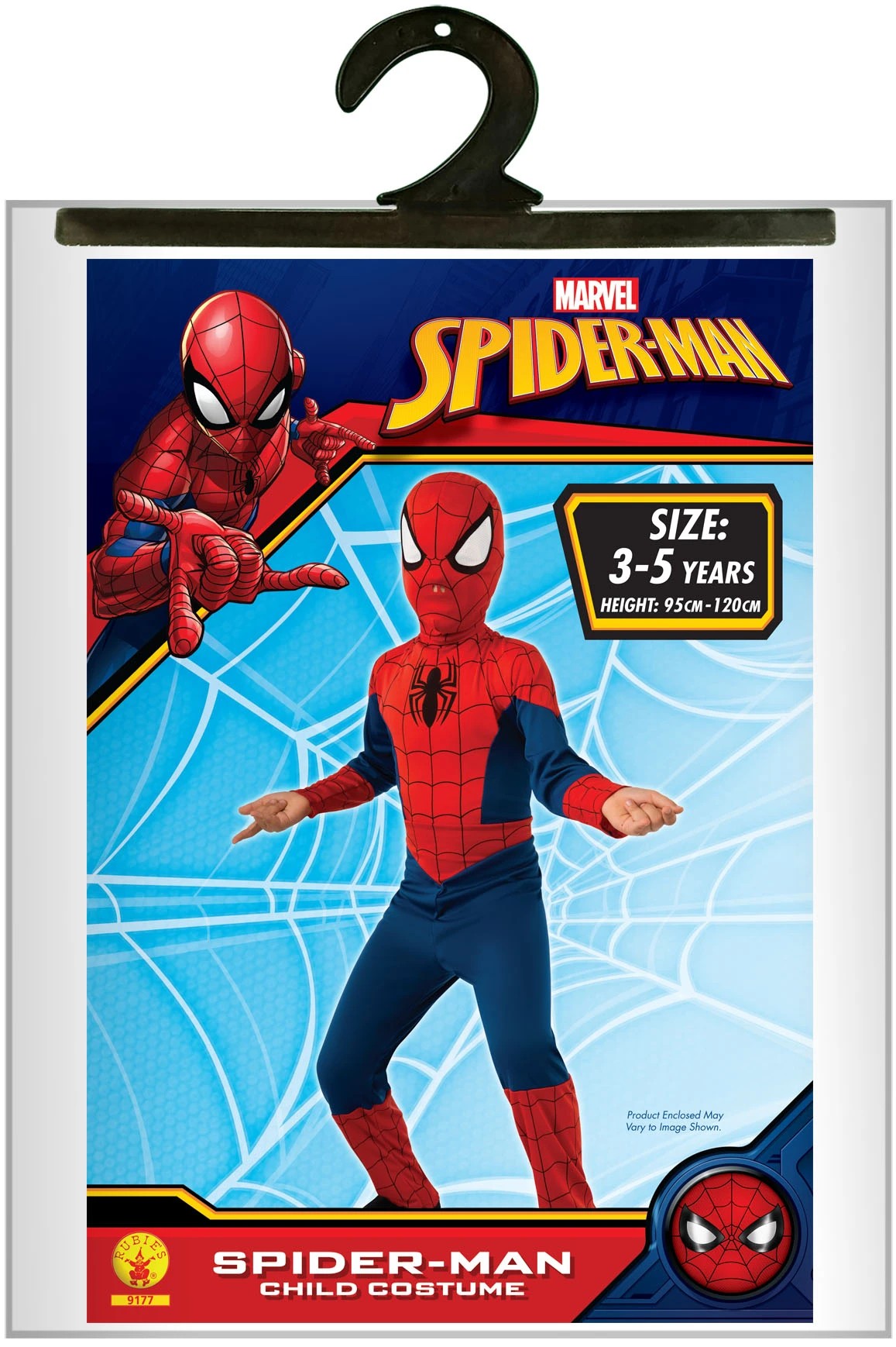 1 Marvel Spider-Man Kids Costume - Ages 3-5, 1 of 5