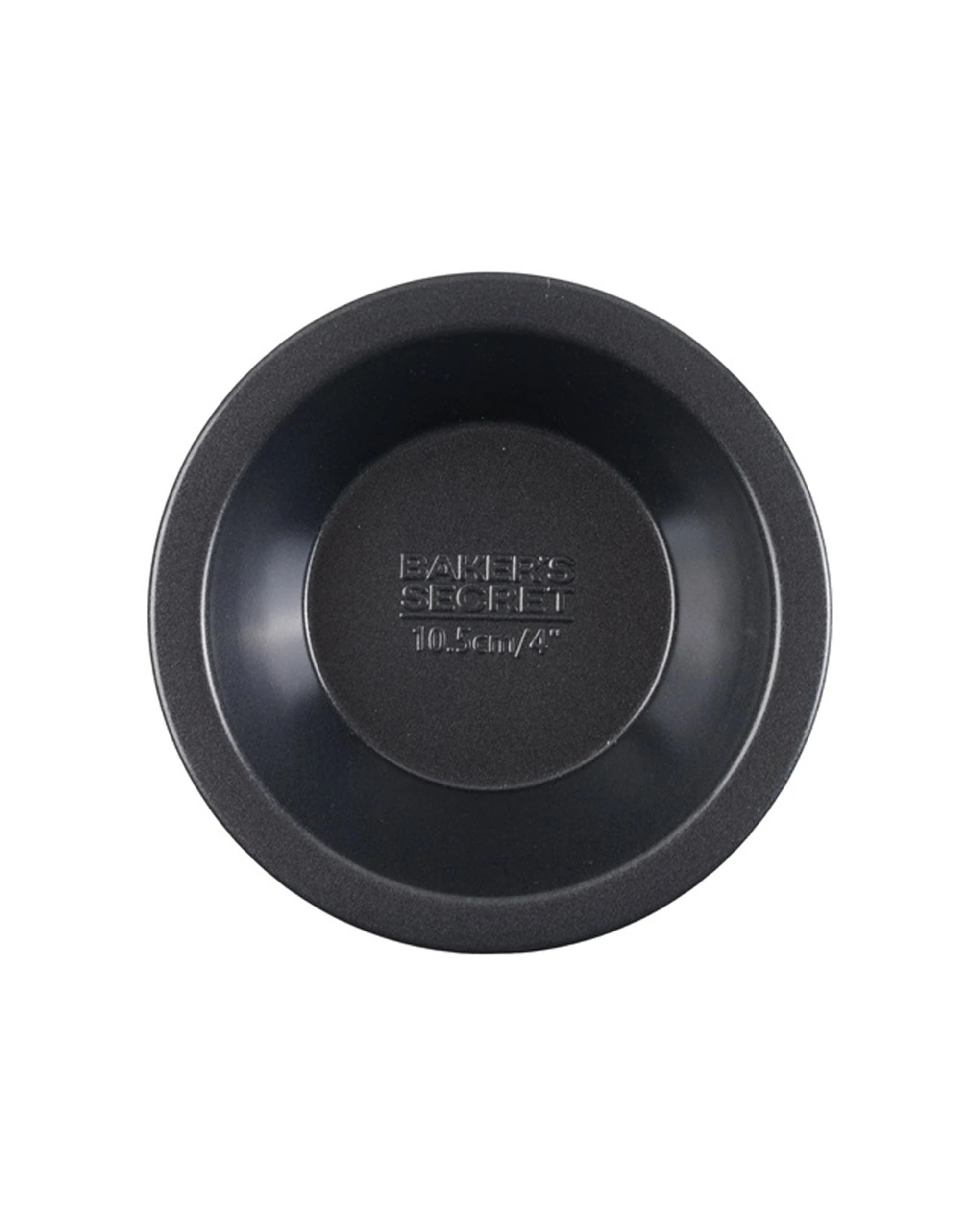 2 Bakers Secret Ultimate Non-Stick Individual Round Pie Dish 10.5cm - Black, 2 of 4