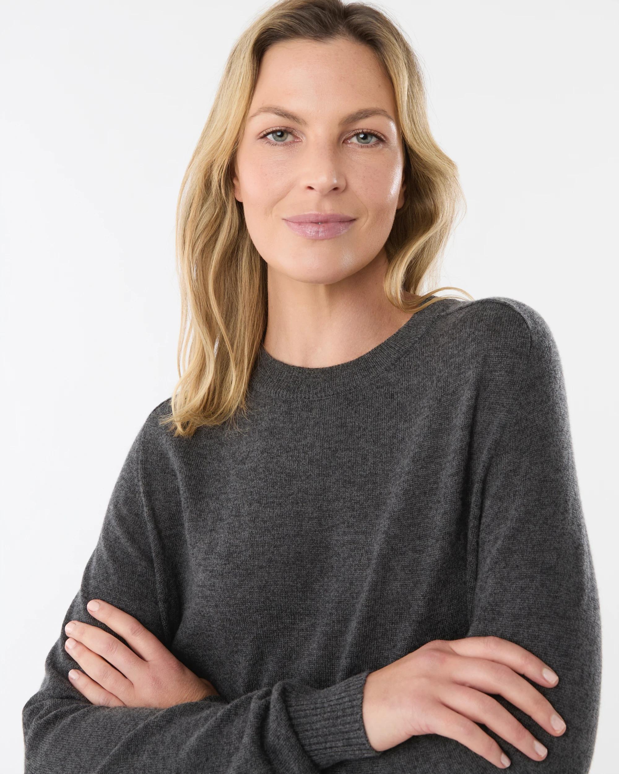 4 Merino Wool Jumper Gry Chmrle, 4 of 7