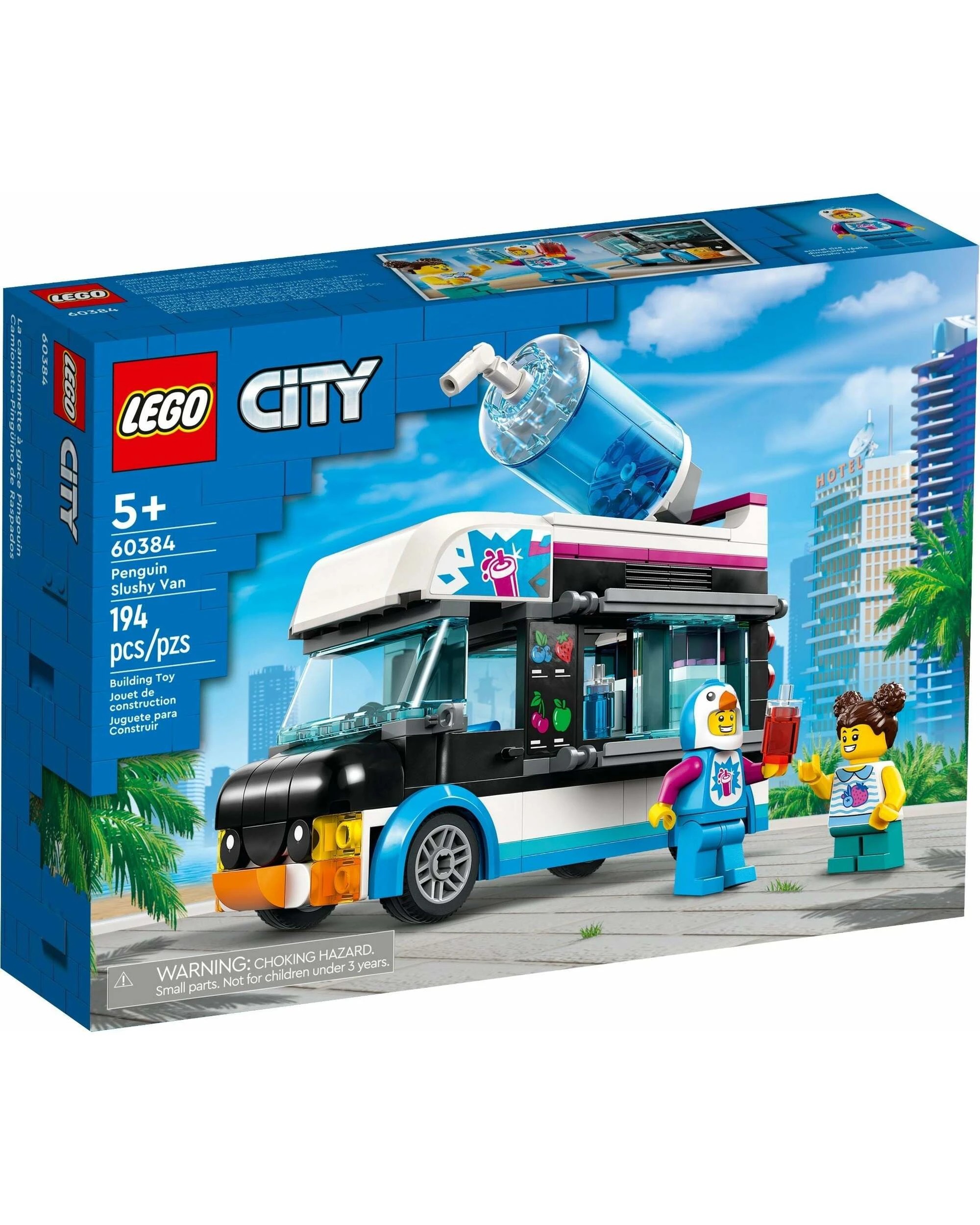 1 LEGO City Series 60384 Penguin Slushy Van, 1 of 5