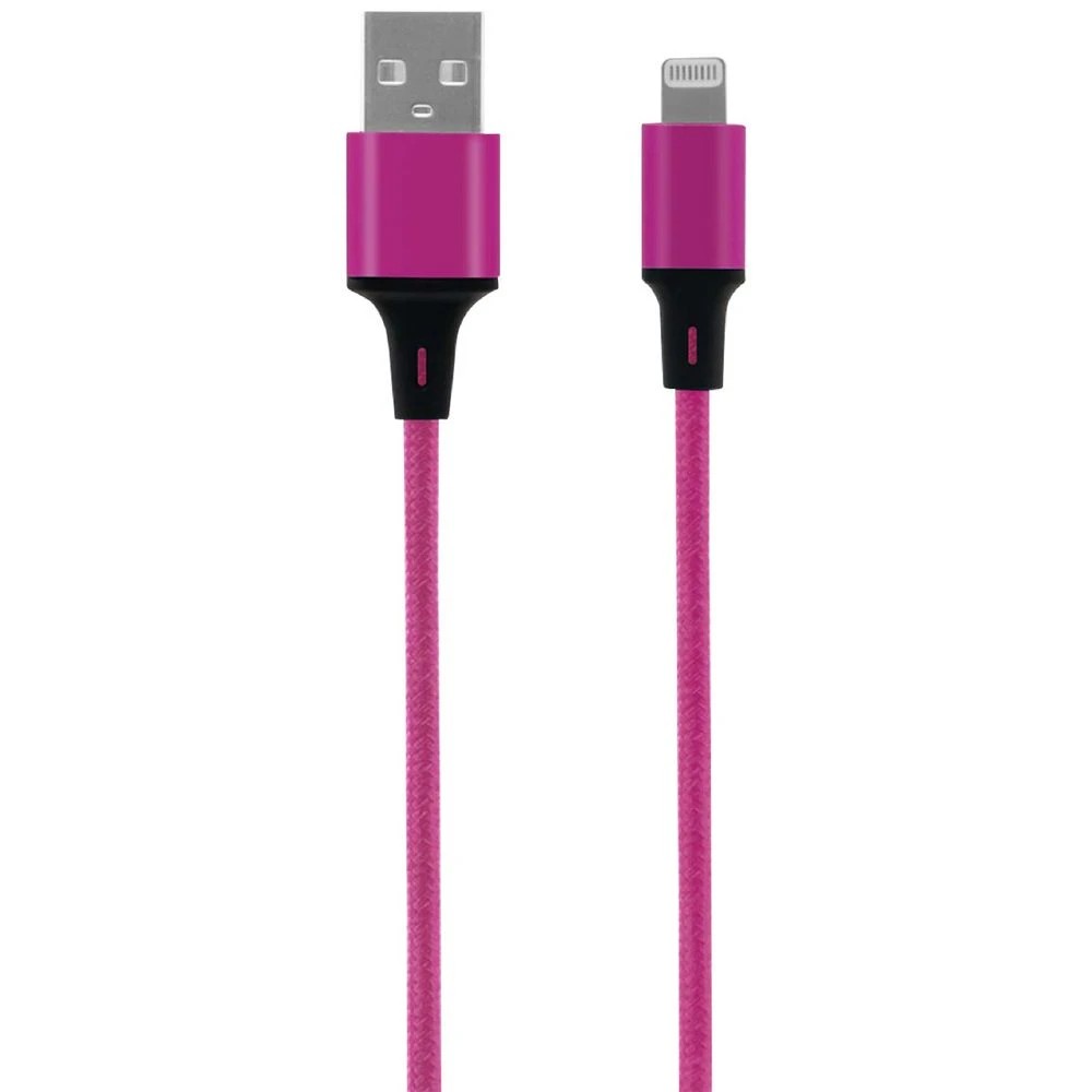 1 Otto Lightning Charger Cable 2m Pink, 1 of 5