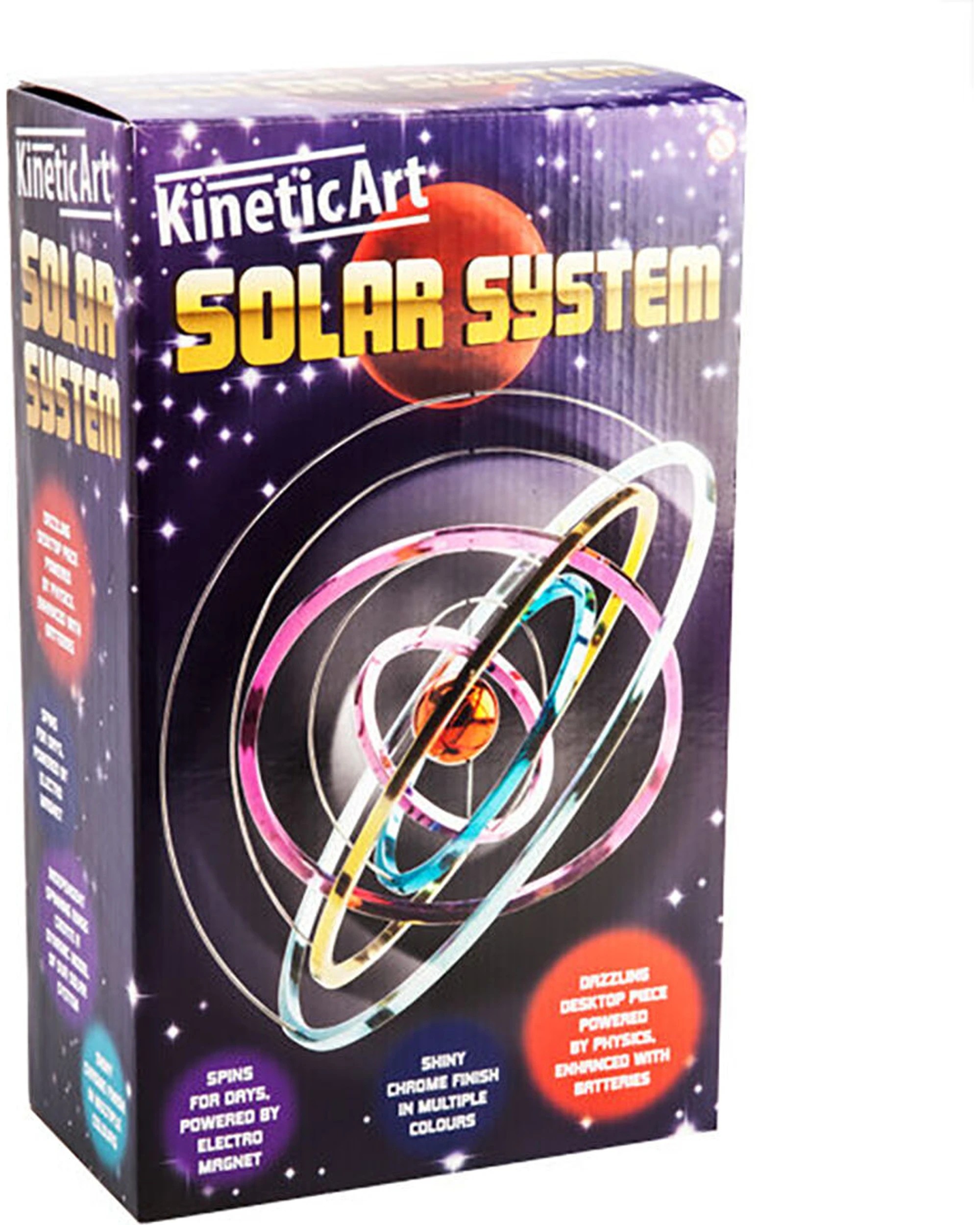 2 MDI Kinetic Art Solar System Desk Toy Motion Science Display - Multi, 2 of 2