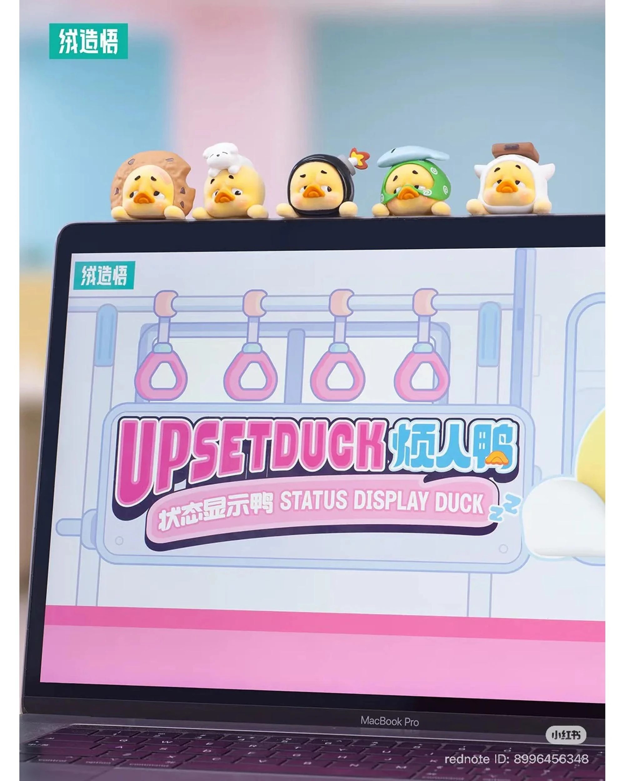 3 UpsetDuck Status Display Duck Vinyl Figure Blind Box, 3 of 10