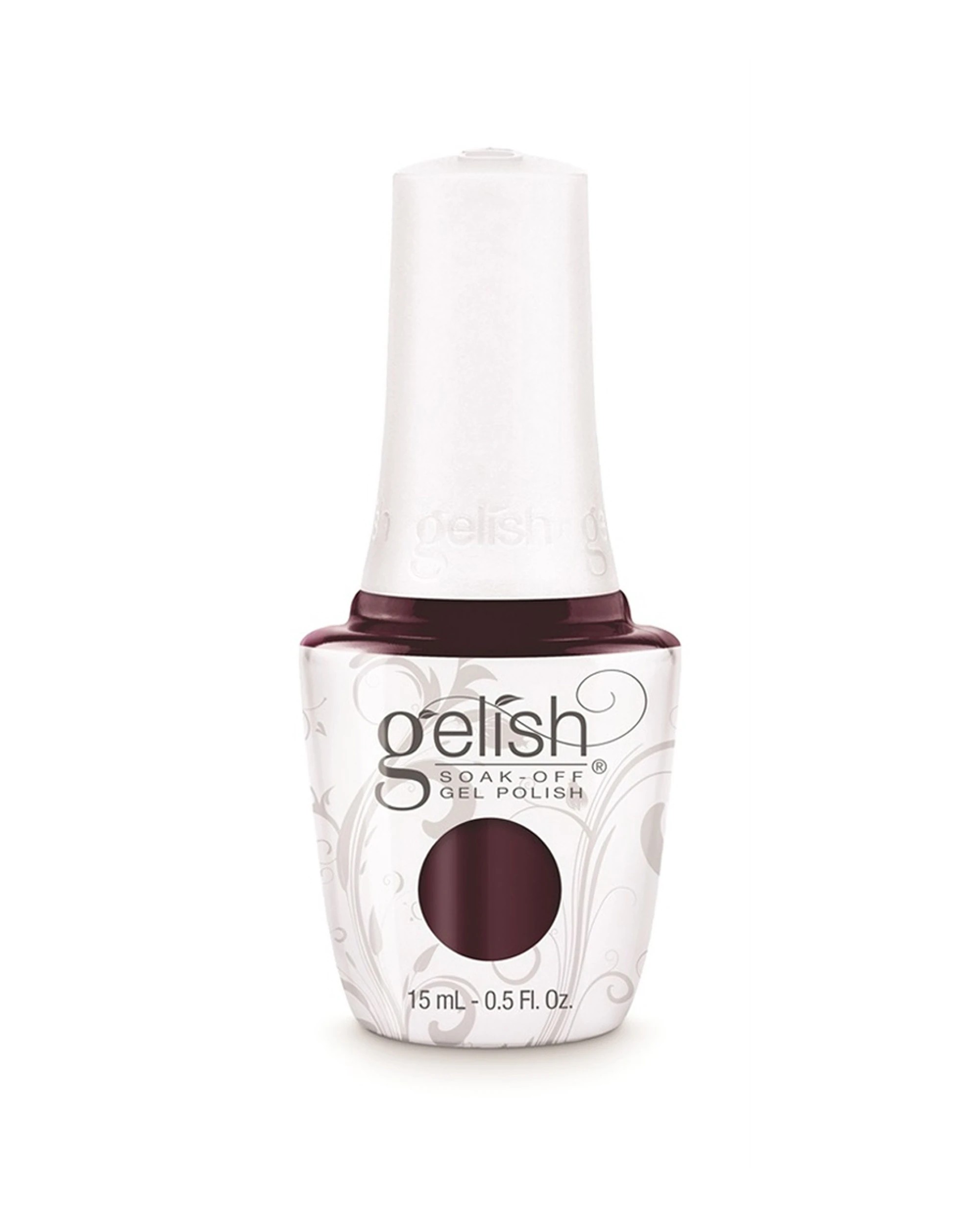 1 Gelish Mini UV LED Soak Off Gel Nail Polish Cherry Berry 15ml - Black, 1 of 2