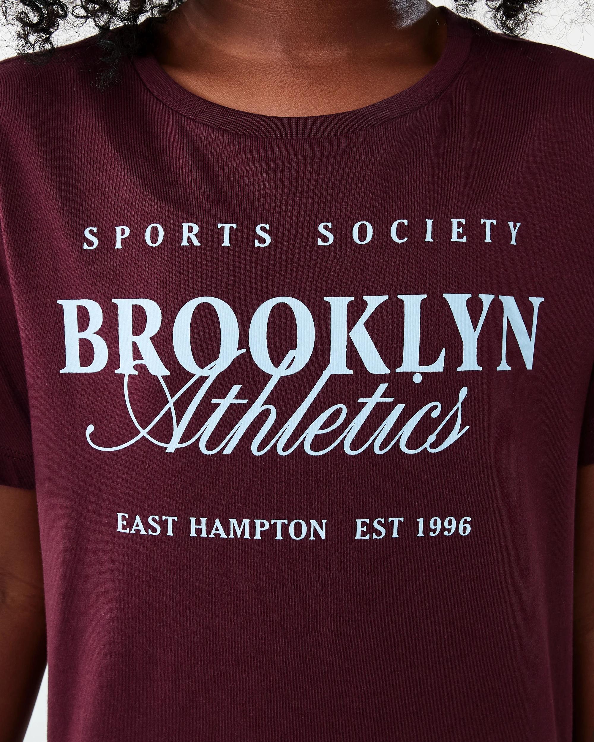 5 Short Sleeve Print T-shirt Red Brklyn, 5 of 7