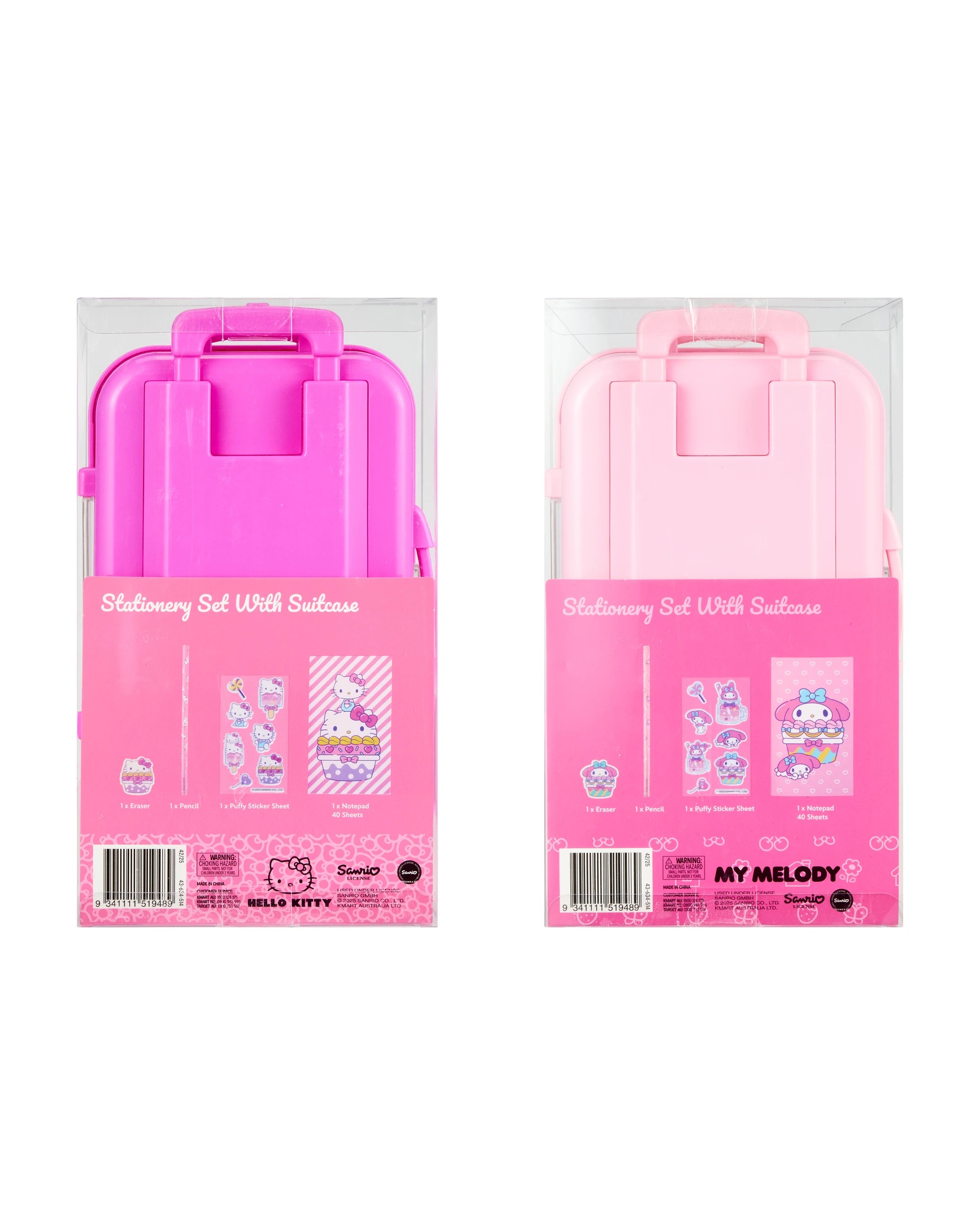 6 Hello Kitty Stationery Set with Suitcase - Assorted, 6 of 6
