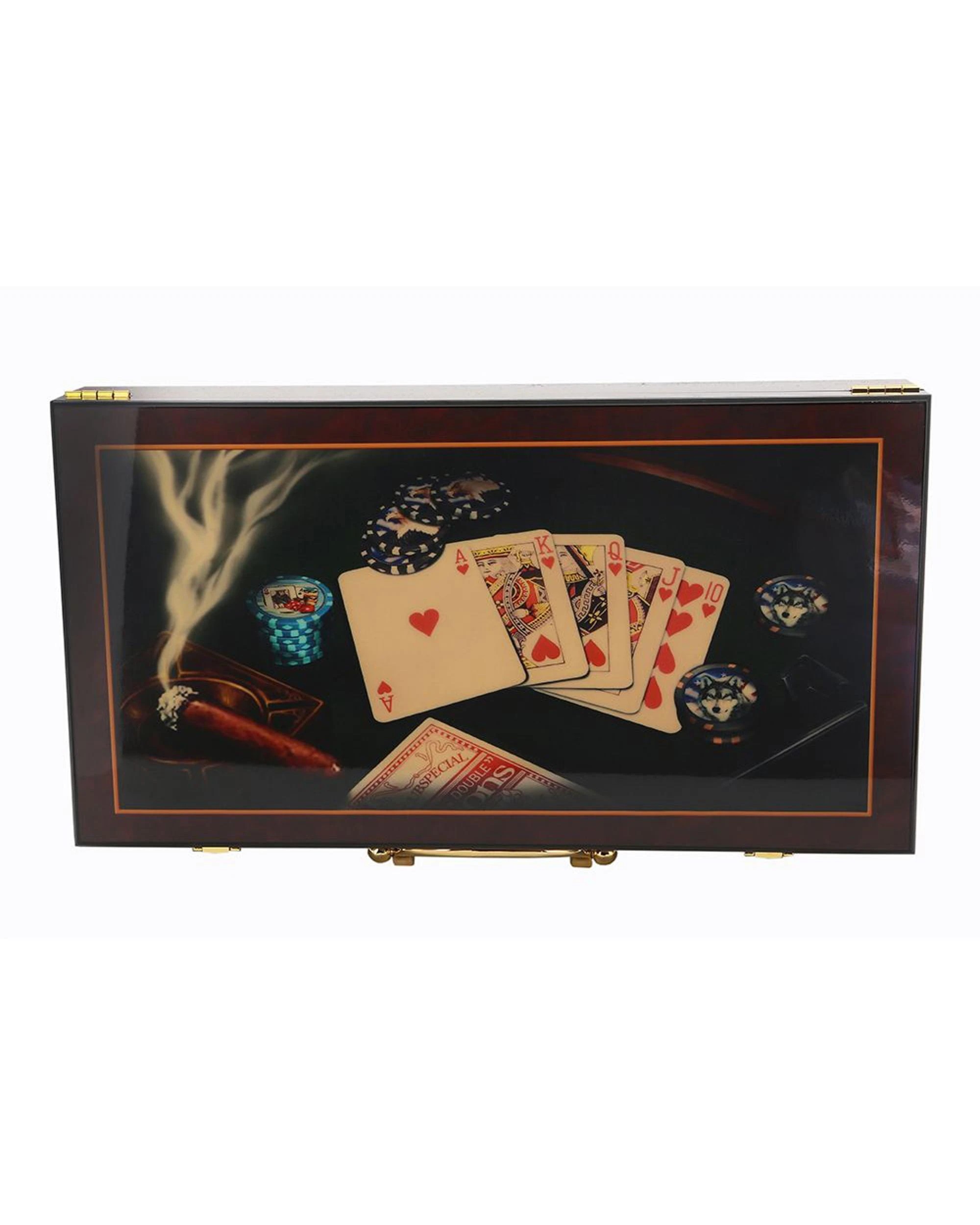 3 Dal Rossi Las Vegas Poker Set with Wooden Case, 3 of 3