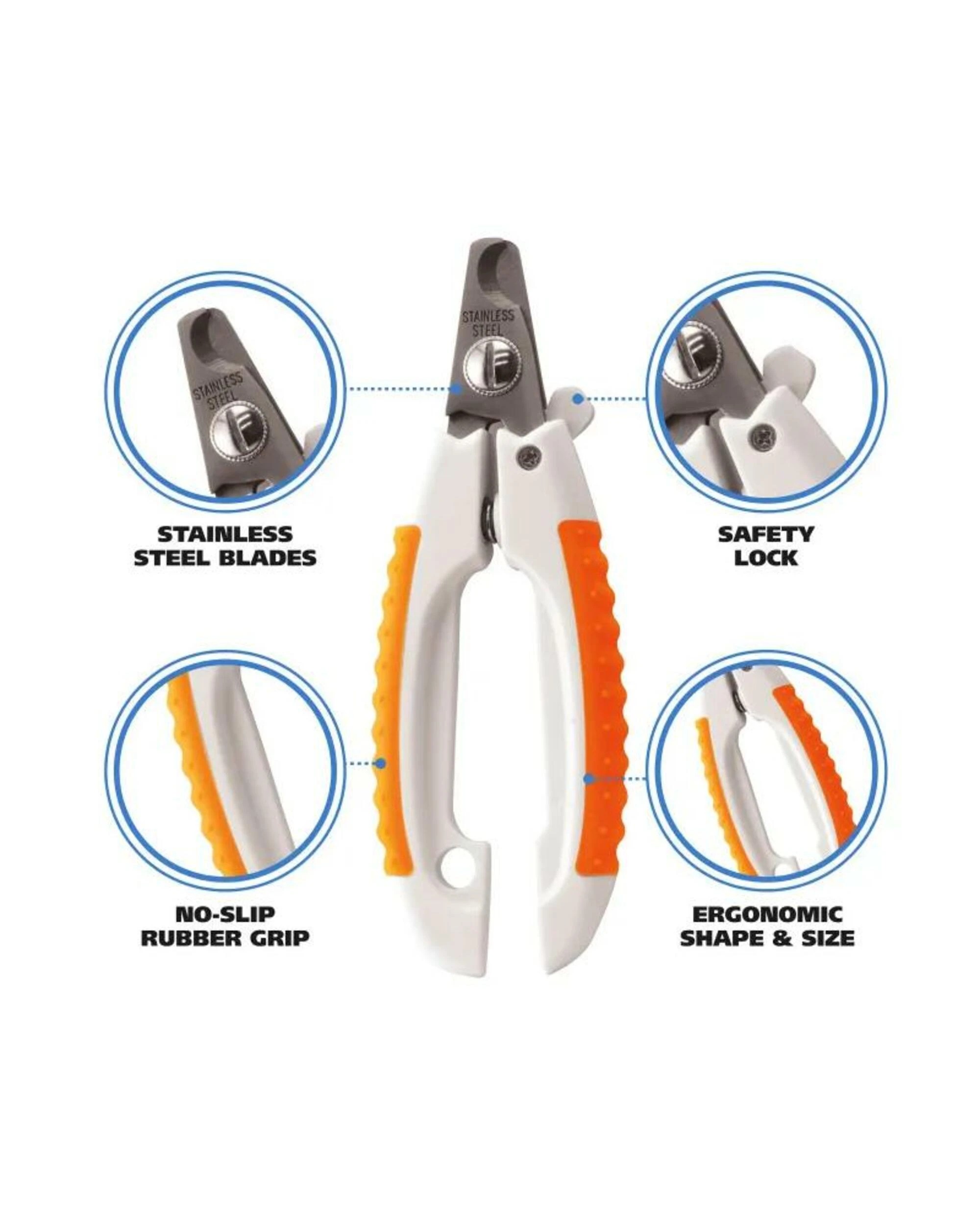 2 Wahl Orange-White Nail Clipper Large, 2 of 2