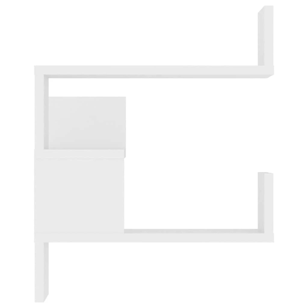 5 vidaXL Wall shelf Wall mounting - White, 5 of 9