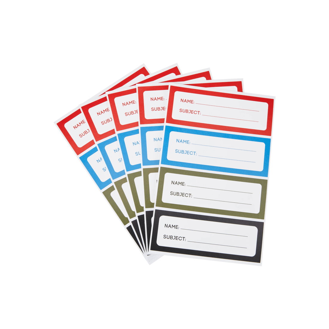 1 20 Pack Book Labels, 1 of 5