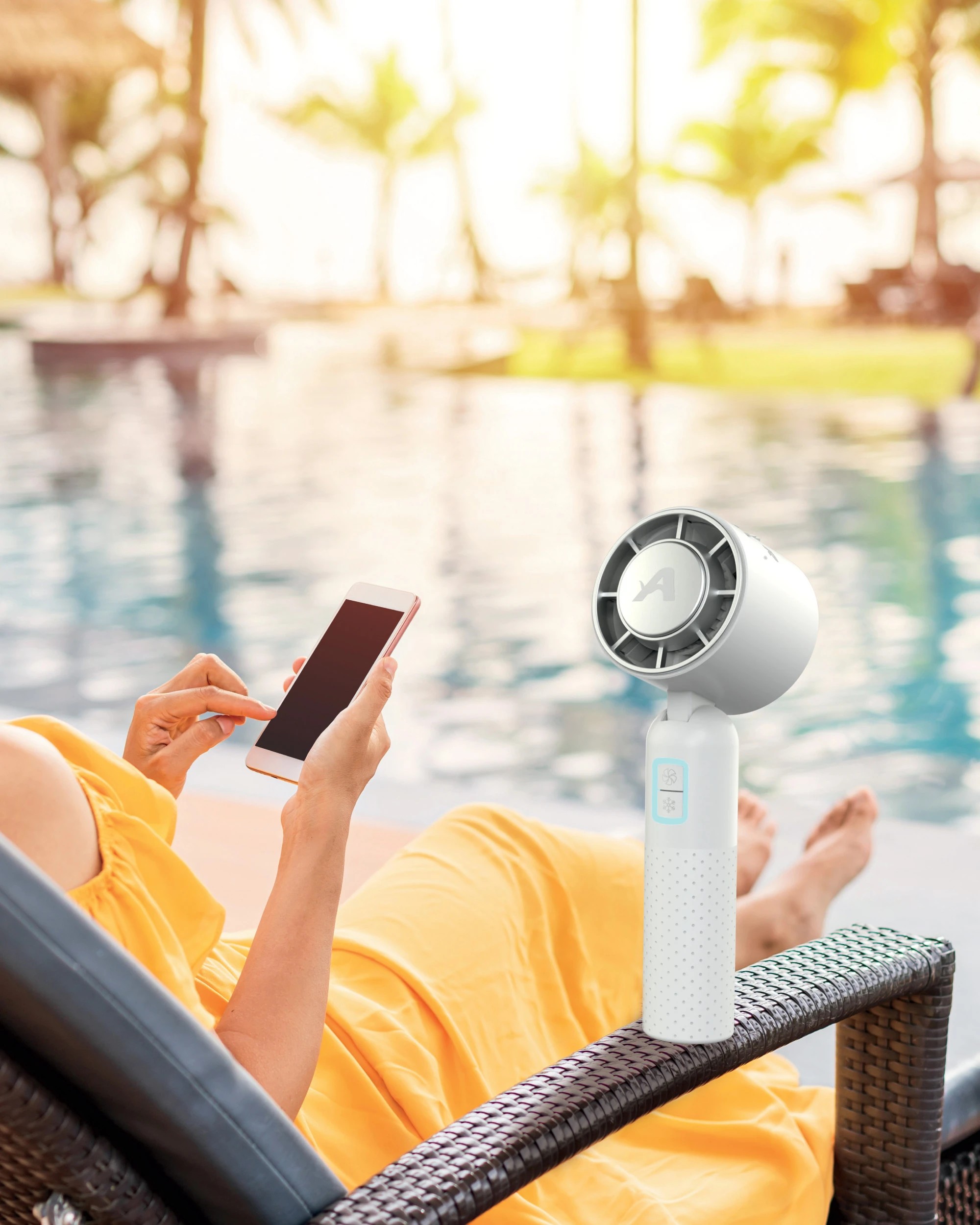3 Arctic Air Cool Touch Powerful Portable Handheld Fan, 3 of 7