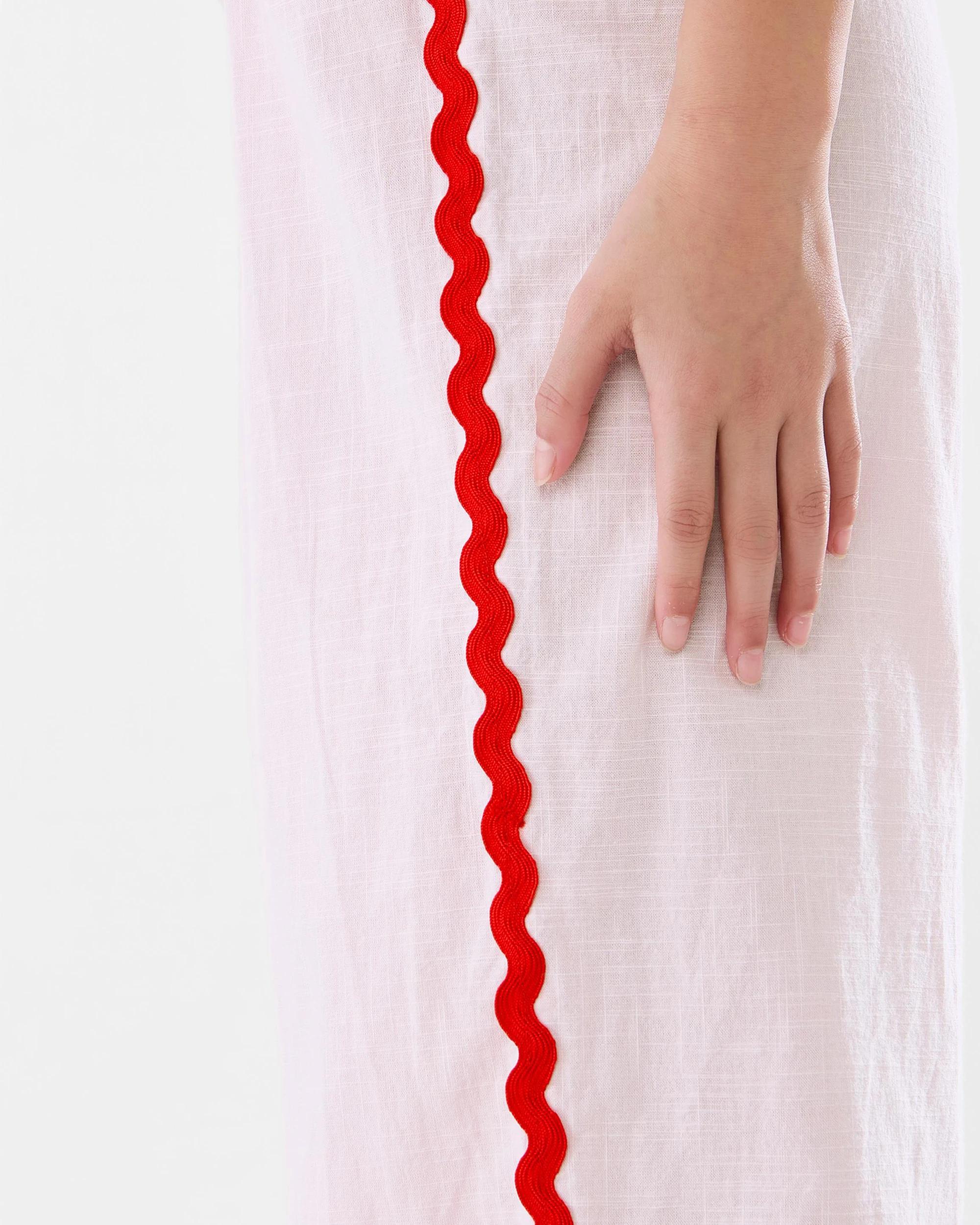 5 Wide Leg Detail Pants Bllet Pink, 5 of 7