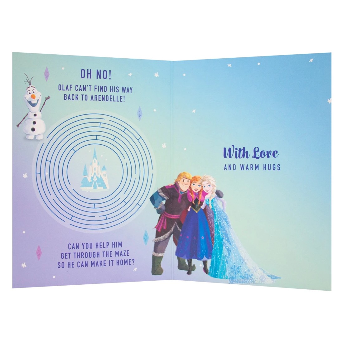 2 Sister Card - Frozen with Elsa & Anna, 2 of 3