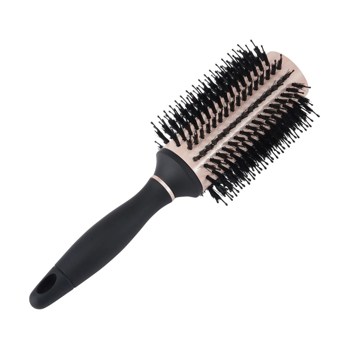 1 OXX Haircare Styling Aluminium Round Brush - Large, Black, 1 of 4