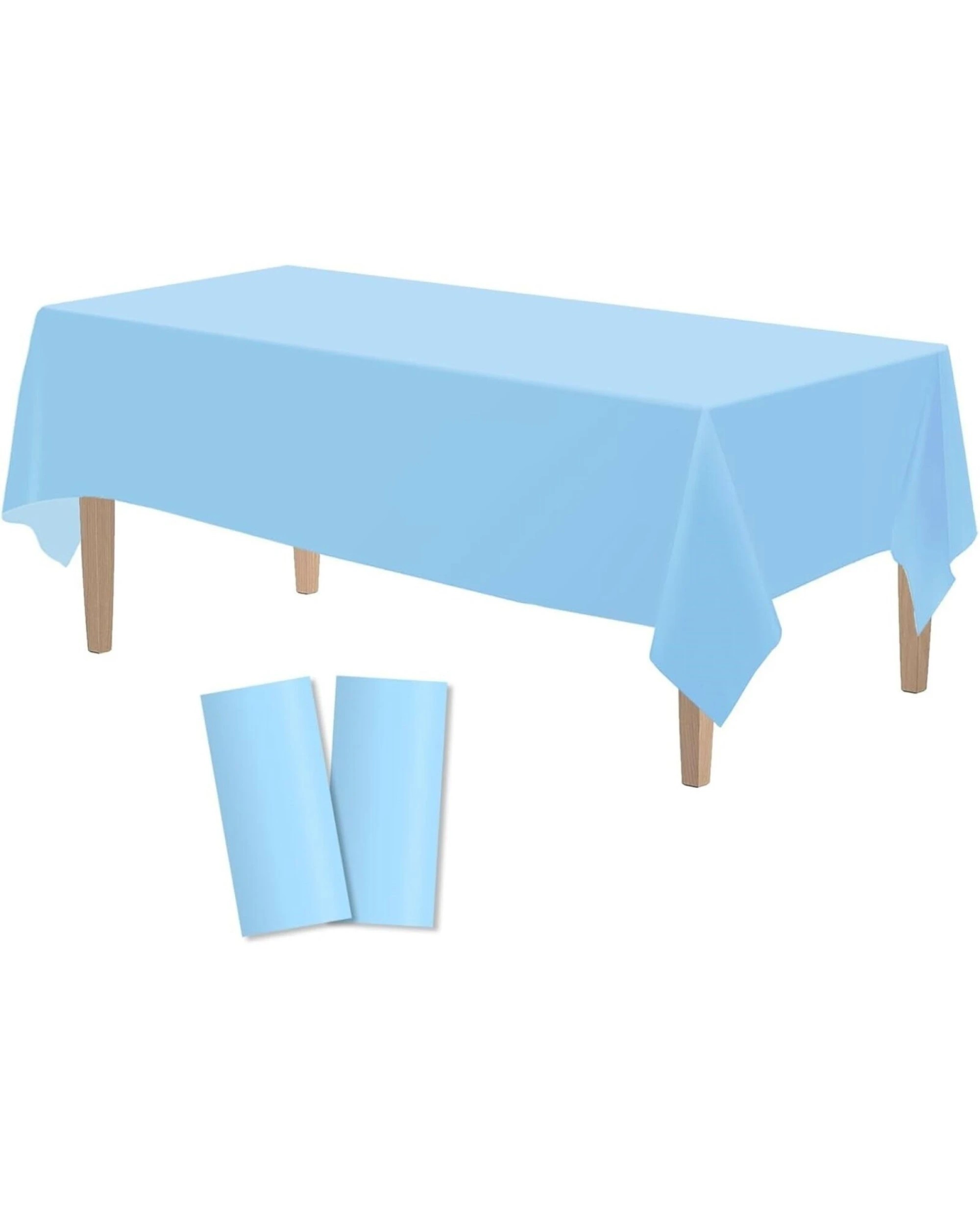 1 BR Home Reusable and Washable Table Cloth for Christmas Parties, 137cm x 274cm, 1 of 6