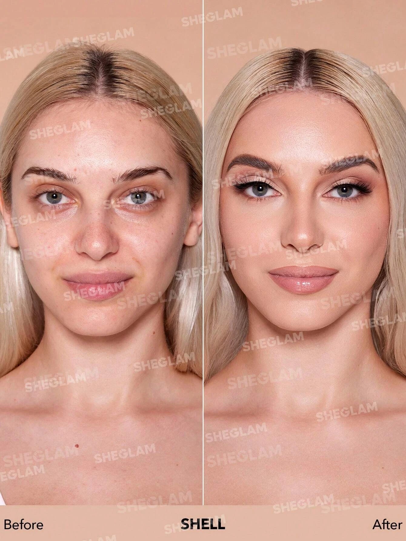 2 SHEGLAM Skinfinite Hydrating Foundation - Shell, 2 of 6