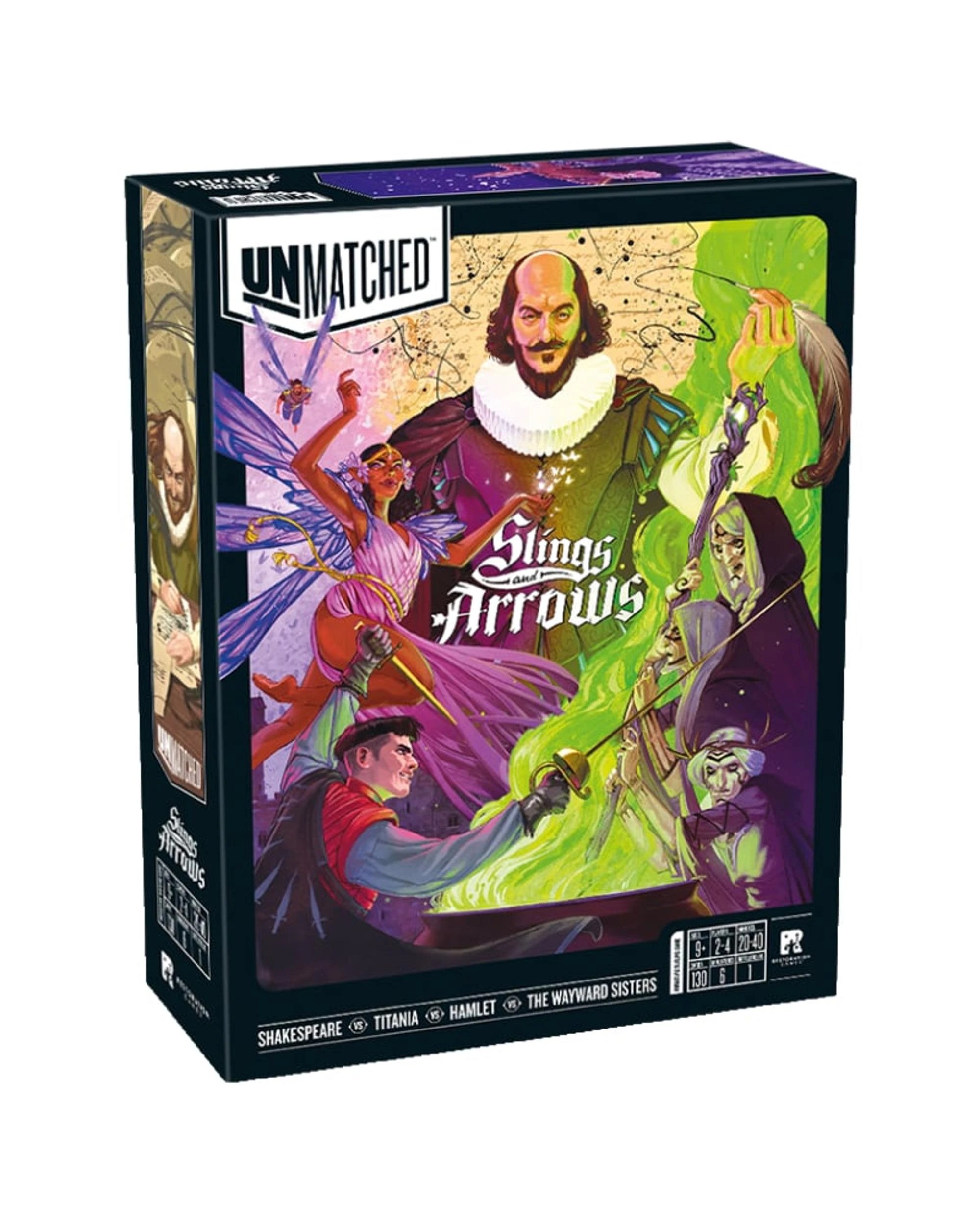 1 Unmatched Sling and Arrows Board Game, 1 of 1