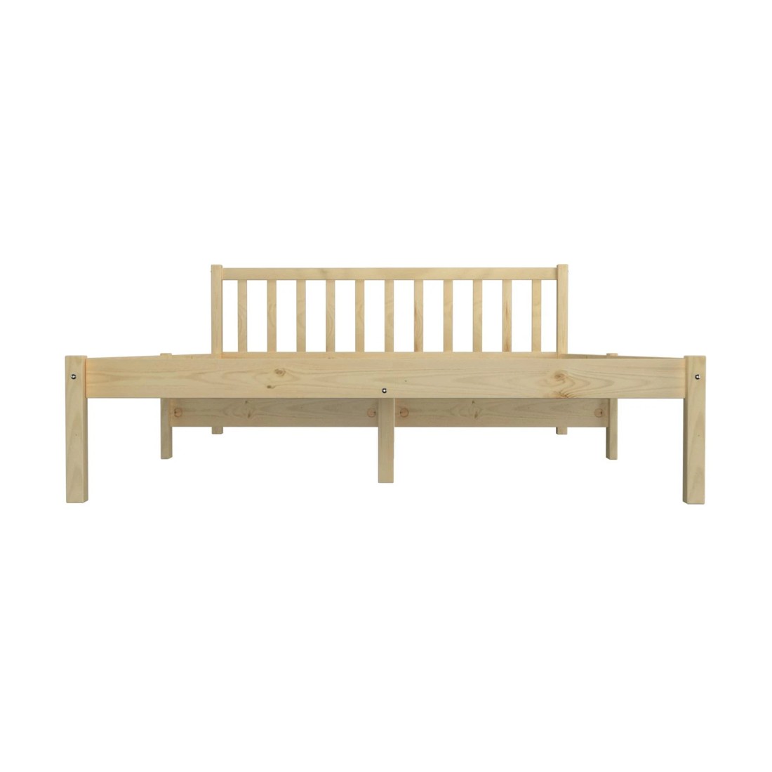 7 Oikiture Bed Frame Double Size Wooden Timber Platform Bedroom
 - Natural, 7 of 10
