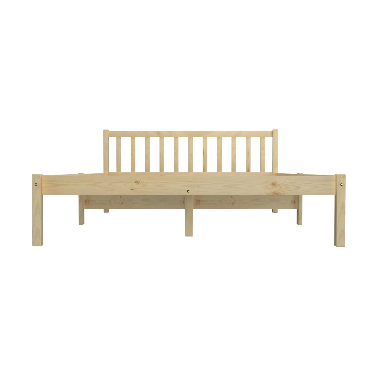7 Oikiture Bed Frame Double Size Wooden Timber Platform Bedroom
 - Natural, 7 of 10