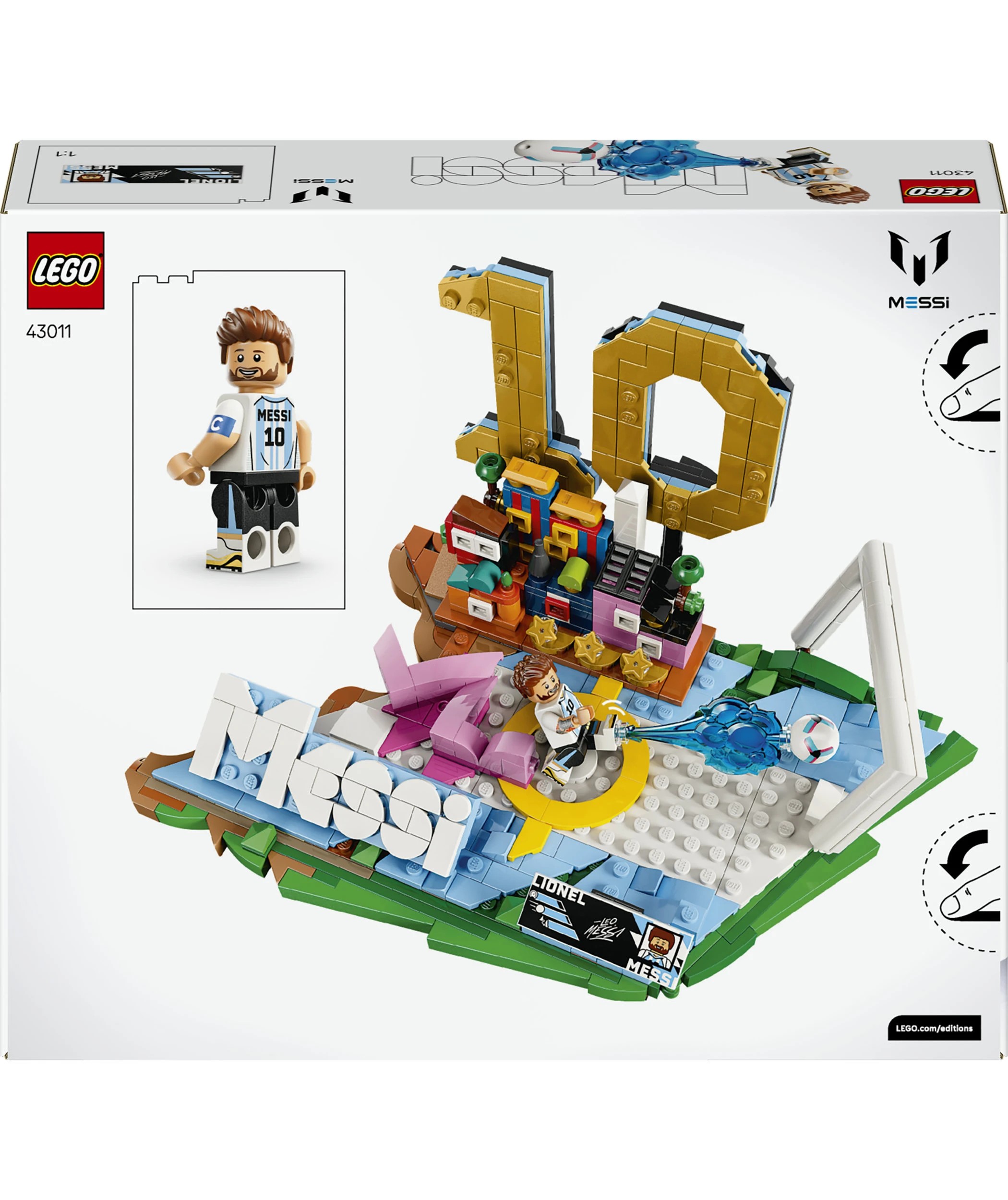 10 LEGO Editions Football Lionel Messi – Football Highlights 43011, 10 of 10