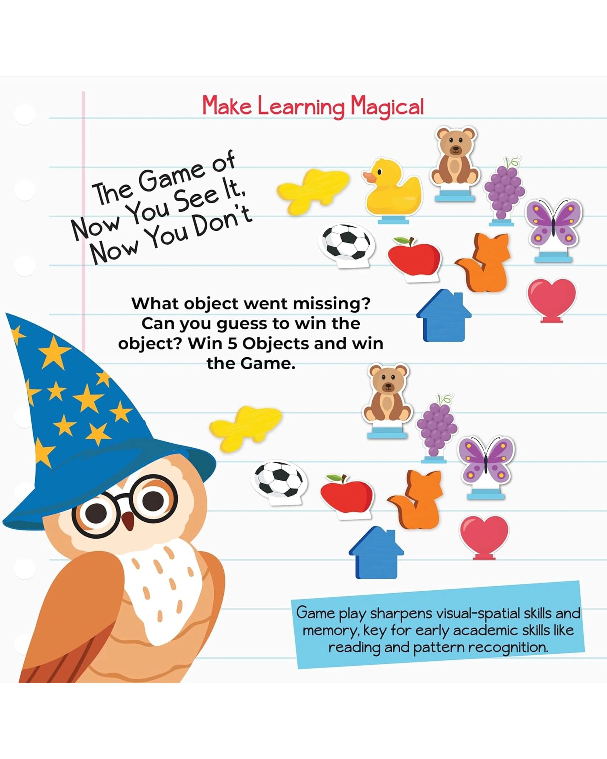 5 Hocus Pocus Everybody Focus Card Game, 5 of 7