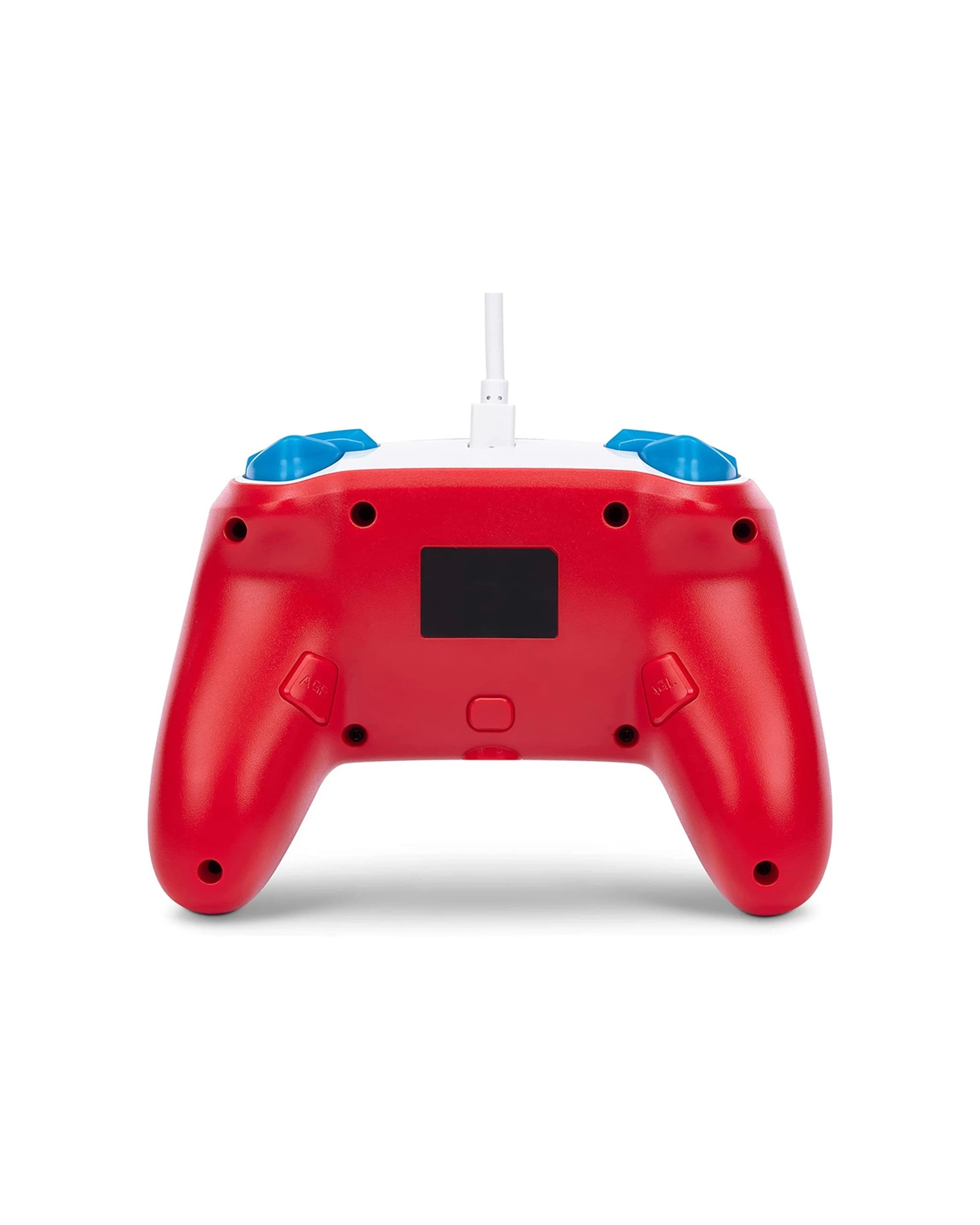 2 Powera Enhanced Wired Controller For Nintendo Switch Woohoo Mario 3m USB Cable - Red, 2 of 3