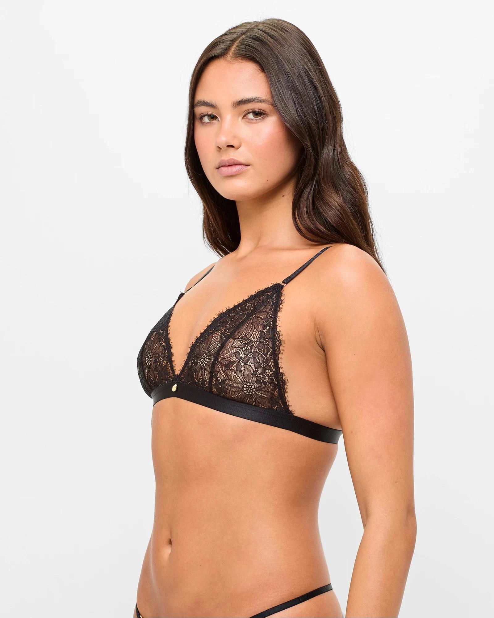 3 Chella Lace Bralette - Lily Loves BLACK, 3 of 4