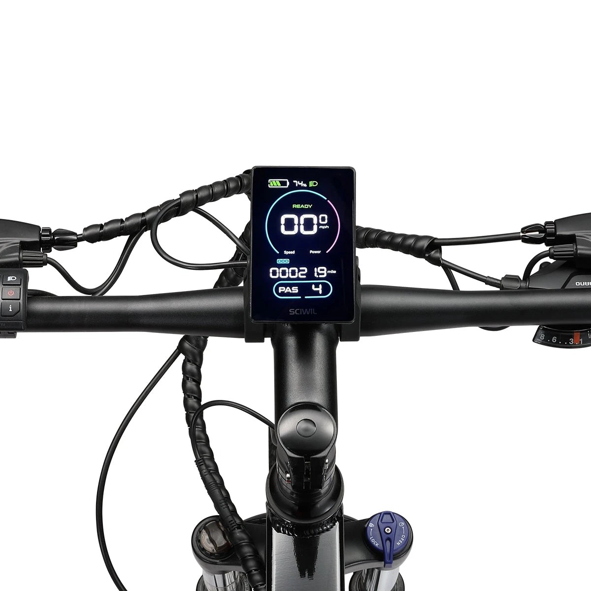 4 Progear E-Rover Electric Folding MTB 26" - Gloss Black, 4 of 9