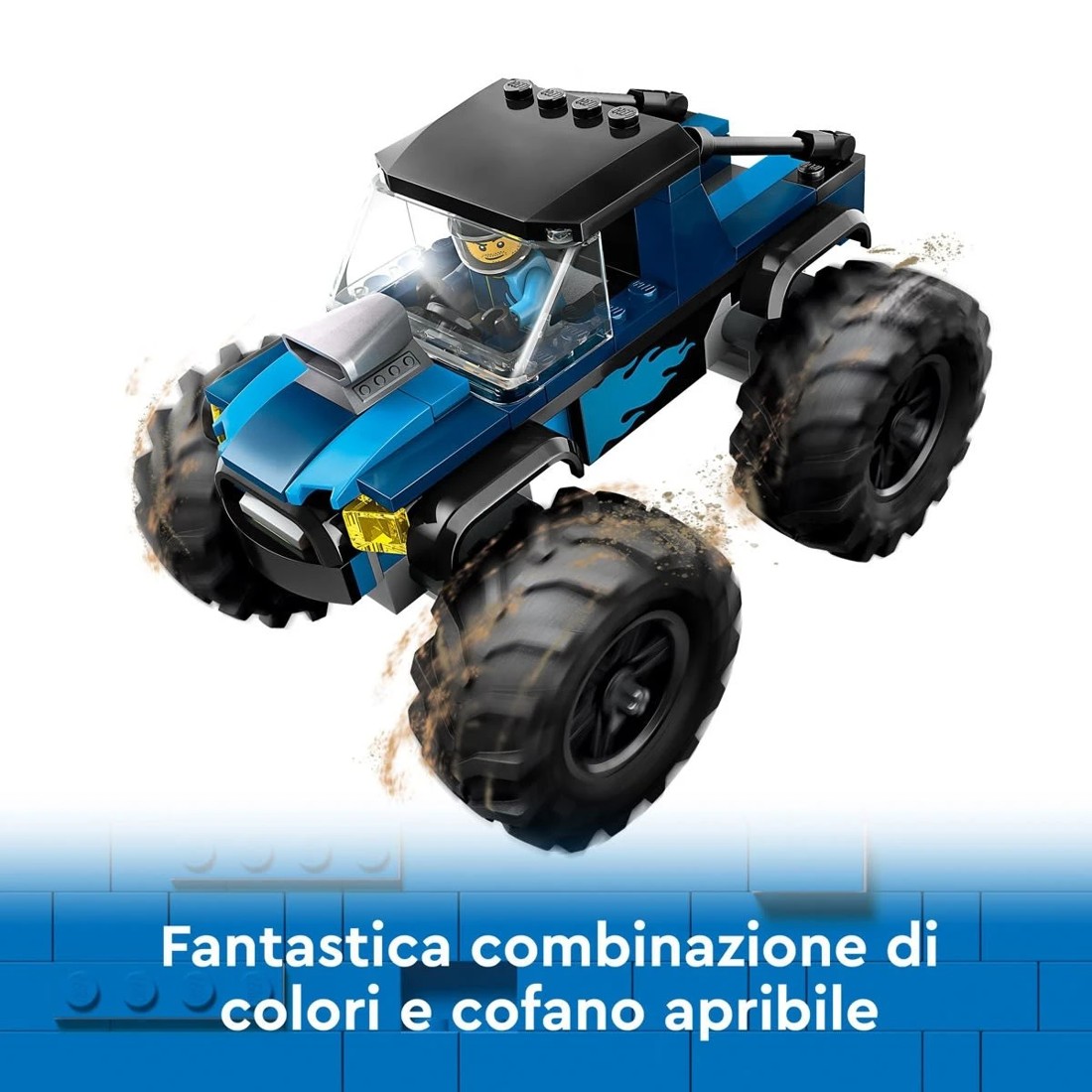 8 LEGO City Great Vehicles Blue Monster Truck 60402, 8 of 11