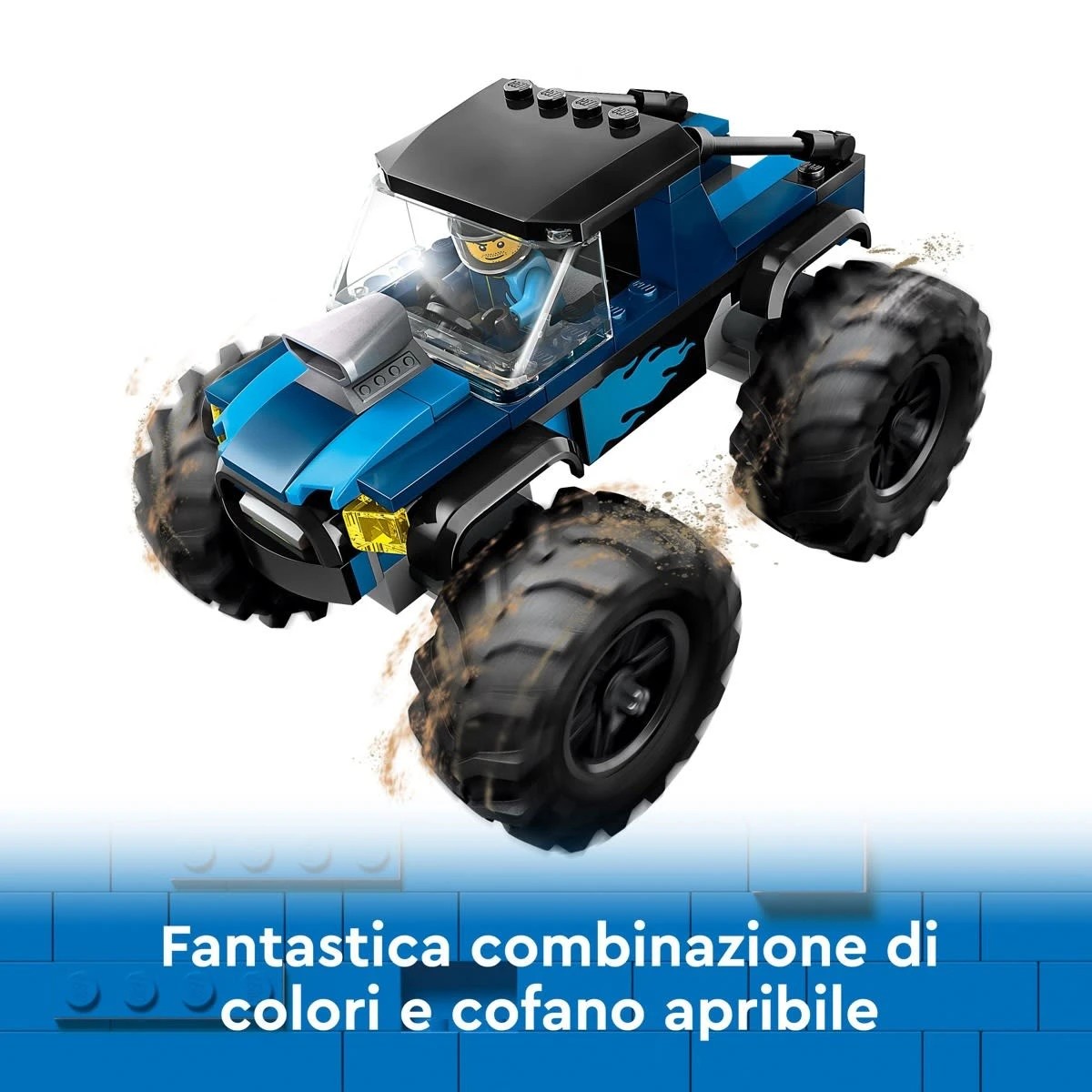8 LEGO City Great Vehicles Blue Monster Truck 60402, 8 of 11