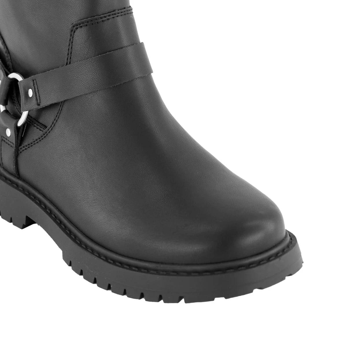 4 Senior Gusset Boots Black, 4 of 4