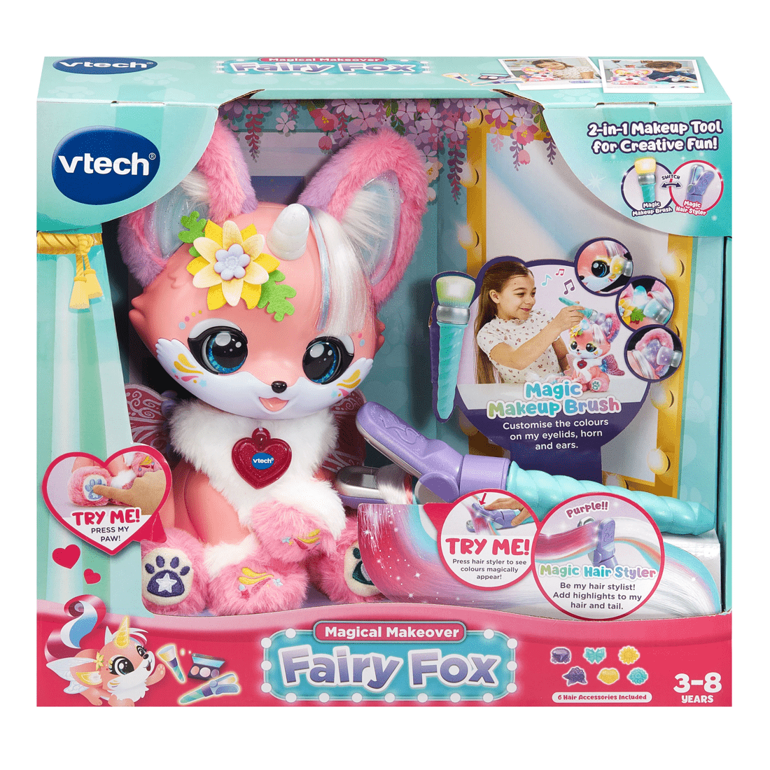 1 VTech Magical Makeover Fairy Fox, 1 of 7