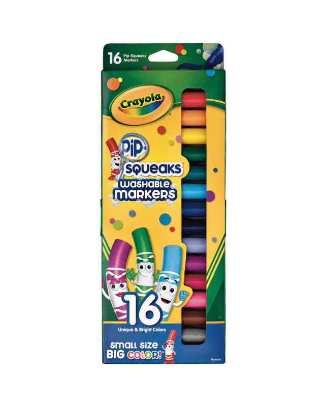 Crayola Pip-Squeaks Washable Markers - Pack o