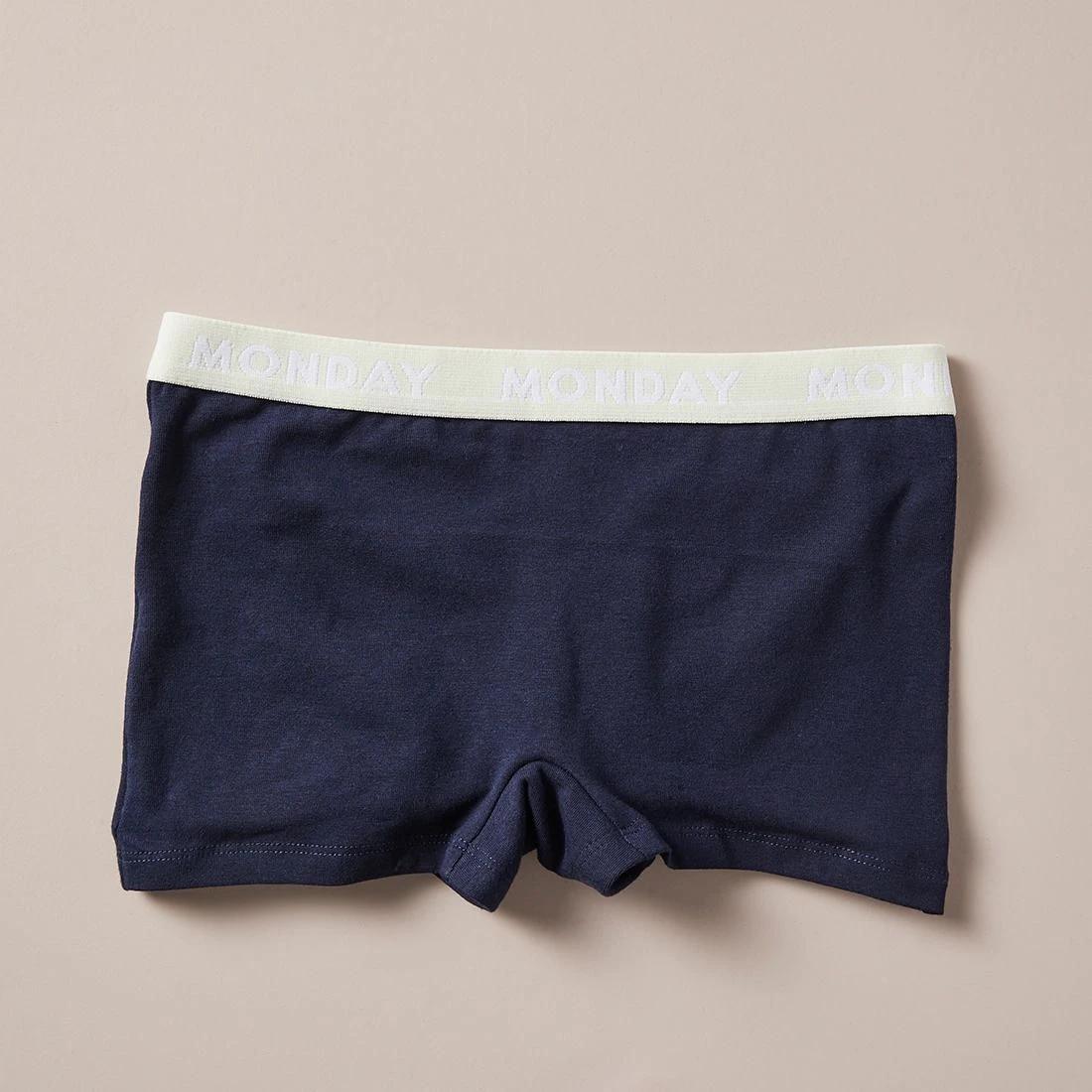 3 Girls Maxx Shorties 7 Pack NAVY BLUE, 3 of 9