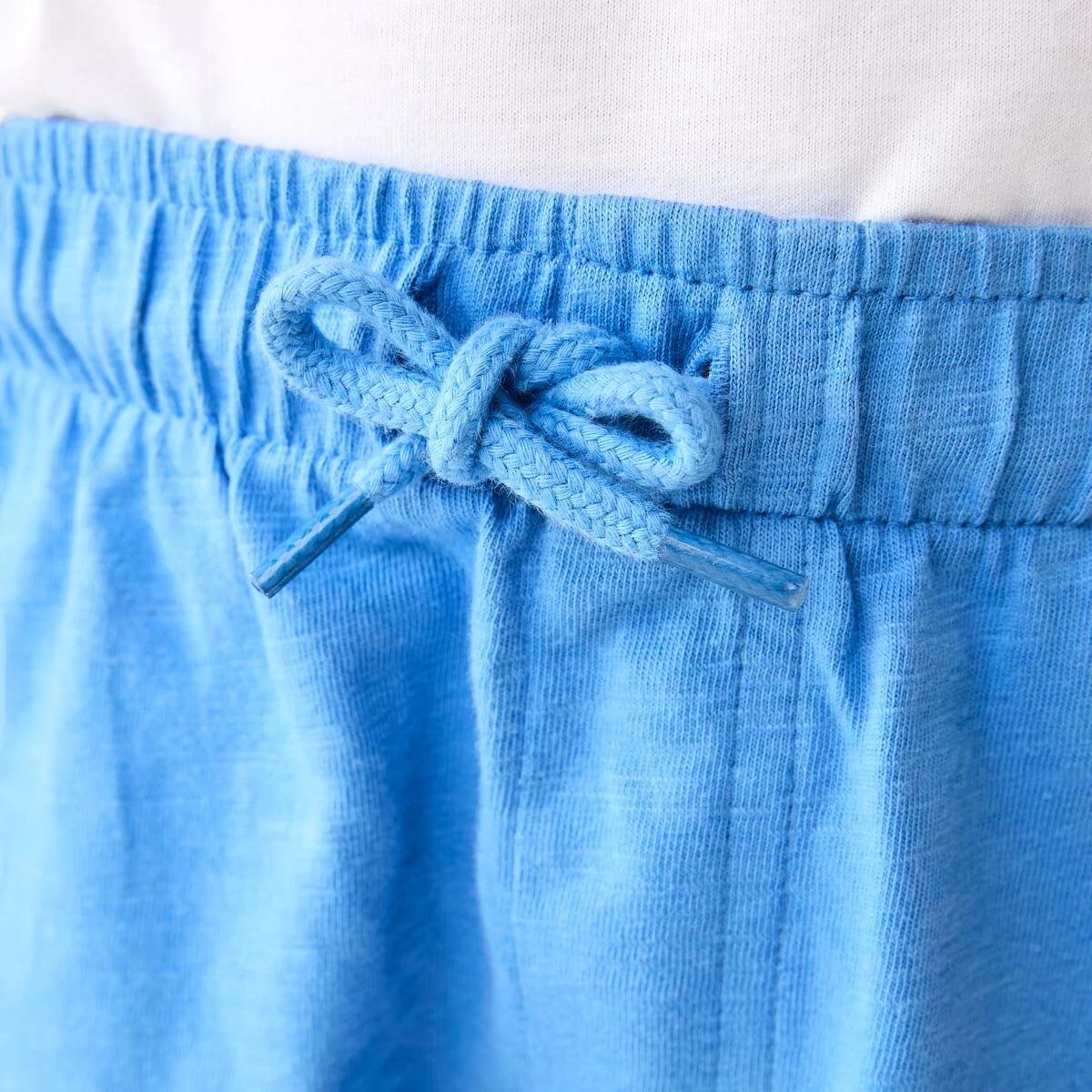 3 Cotton Knit Shorts SILVER LAKE BLUE, 3 of 5