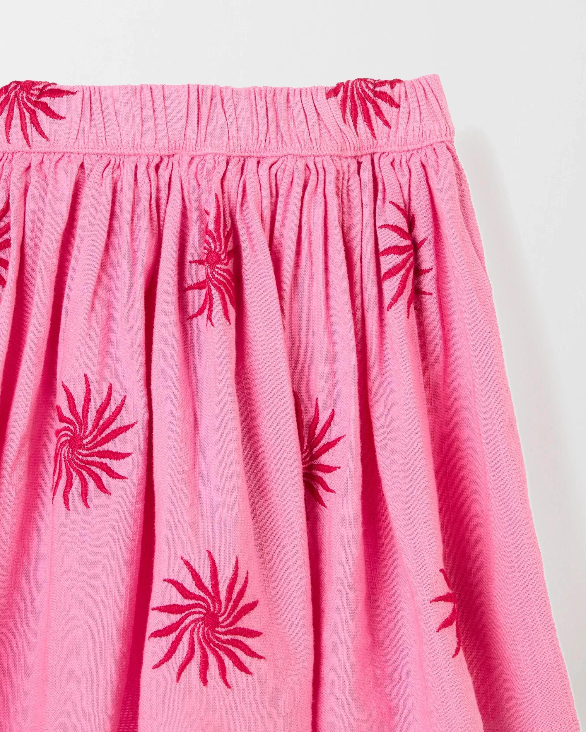 5 Target Embroidered Woven Skirt PINK, 5 of 5