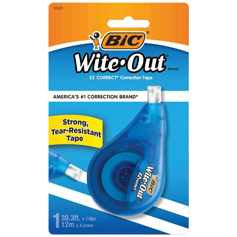1 BIC Wite-Out EZ Correction Tape 4.2mmx12m, 1 of 5