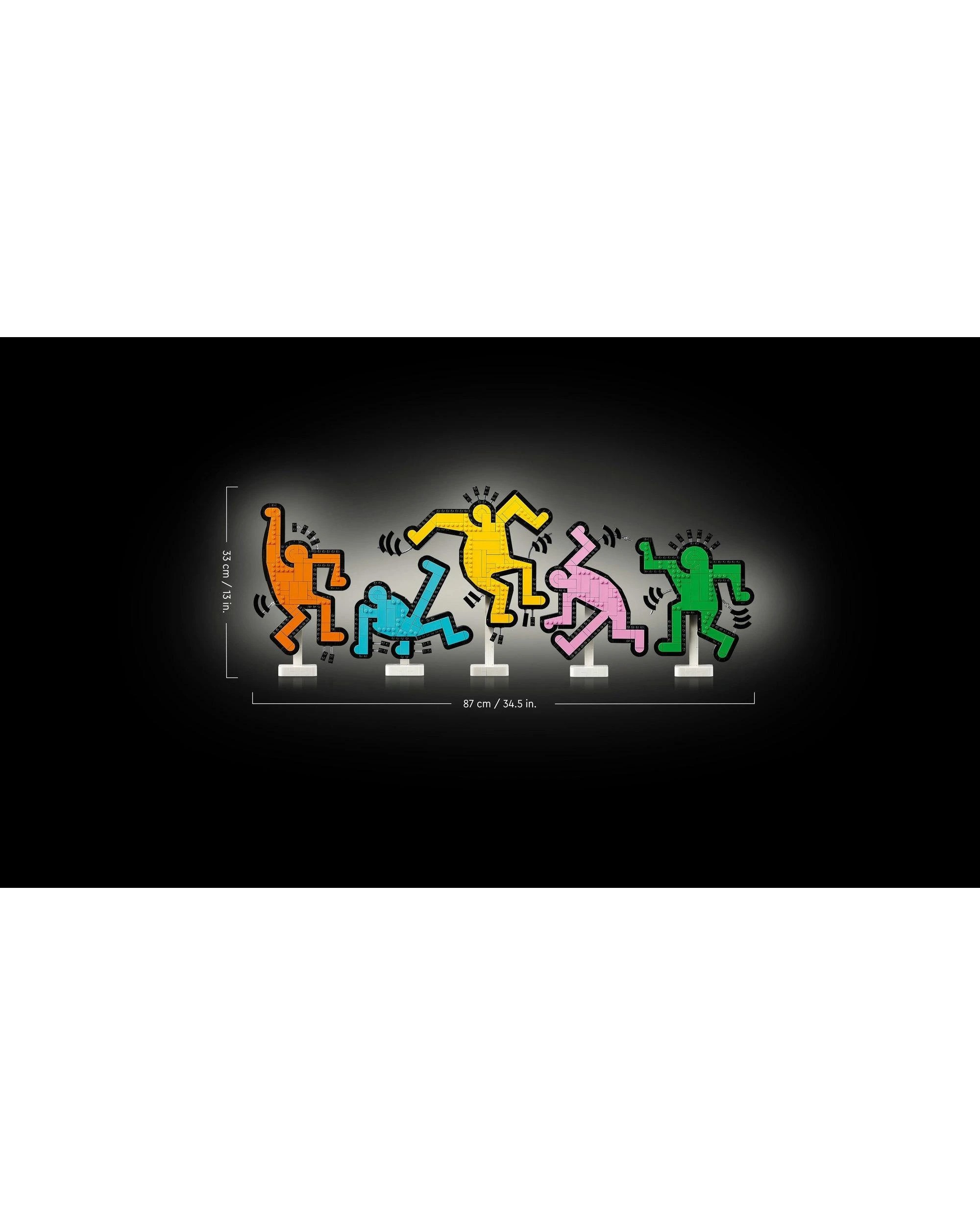 10 The LEGO Group LEGO Art: Keith Haring Dancing Figures - 31216, 10 of 10