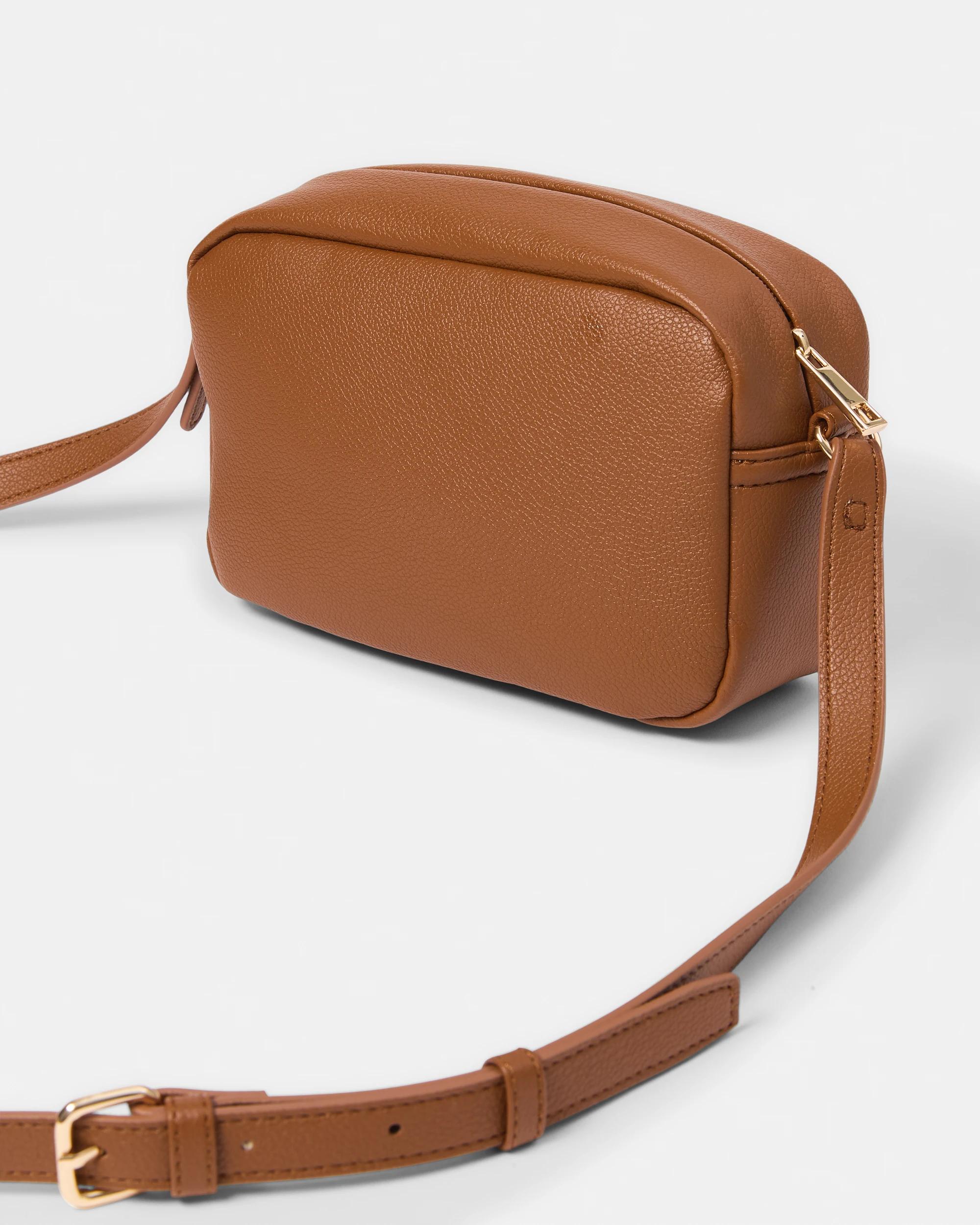 3 Crossbody Bag Rich Tan, 3 of 5