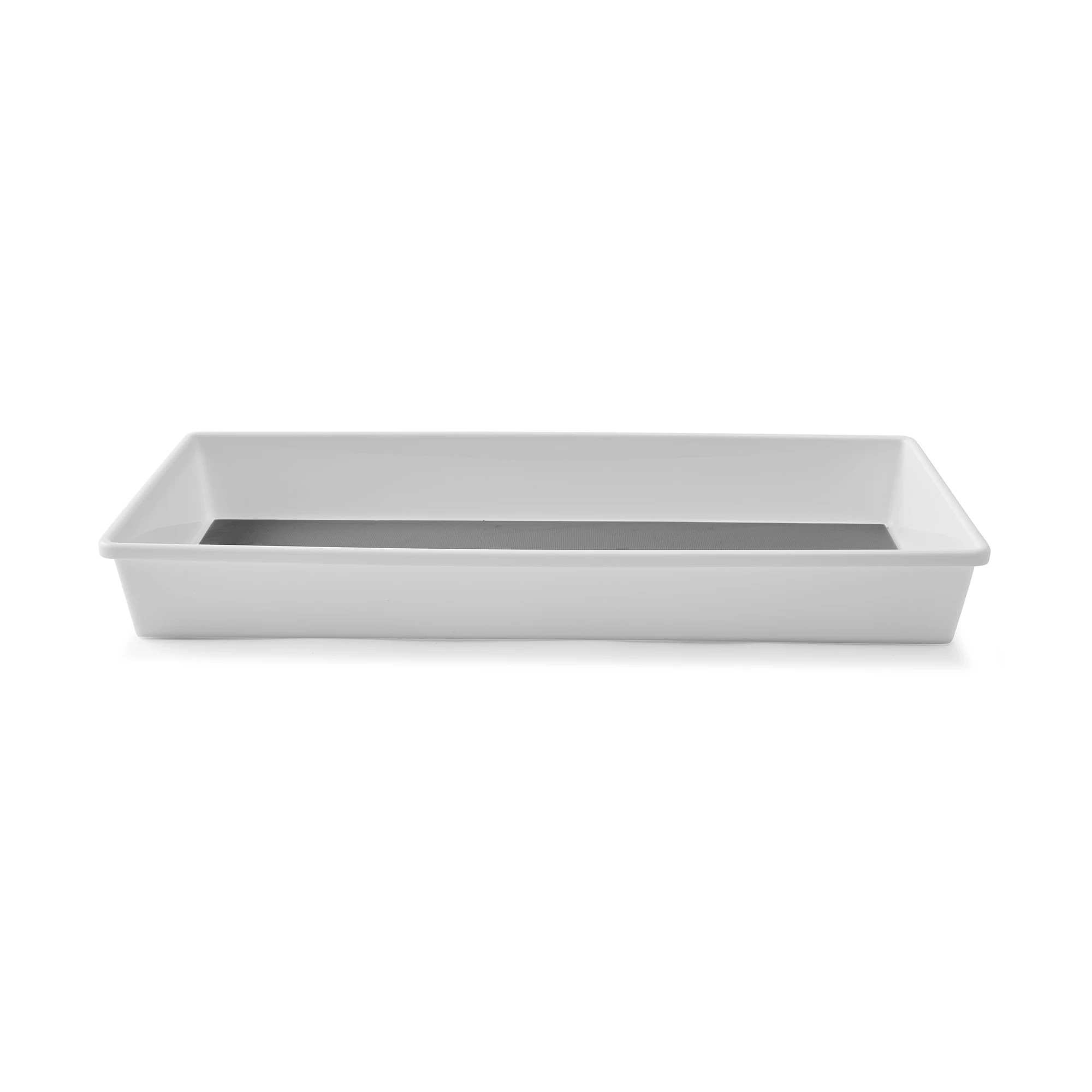 9 3 Pack White Drawer Organisers, 9 of 10