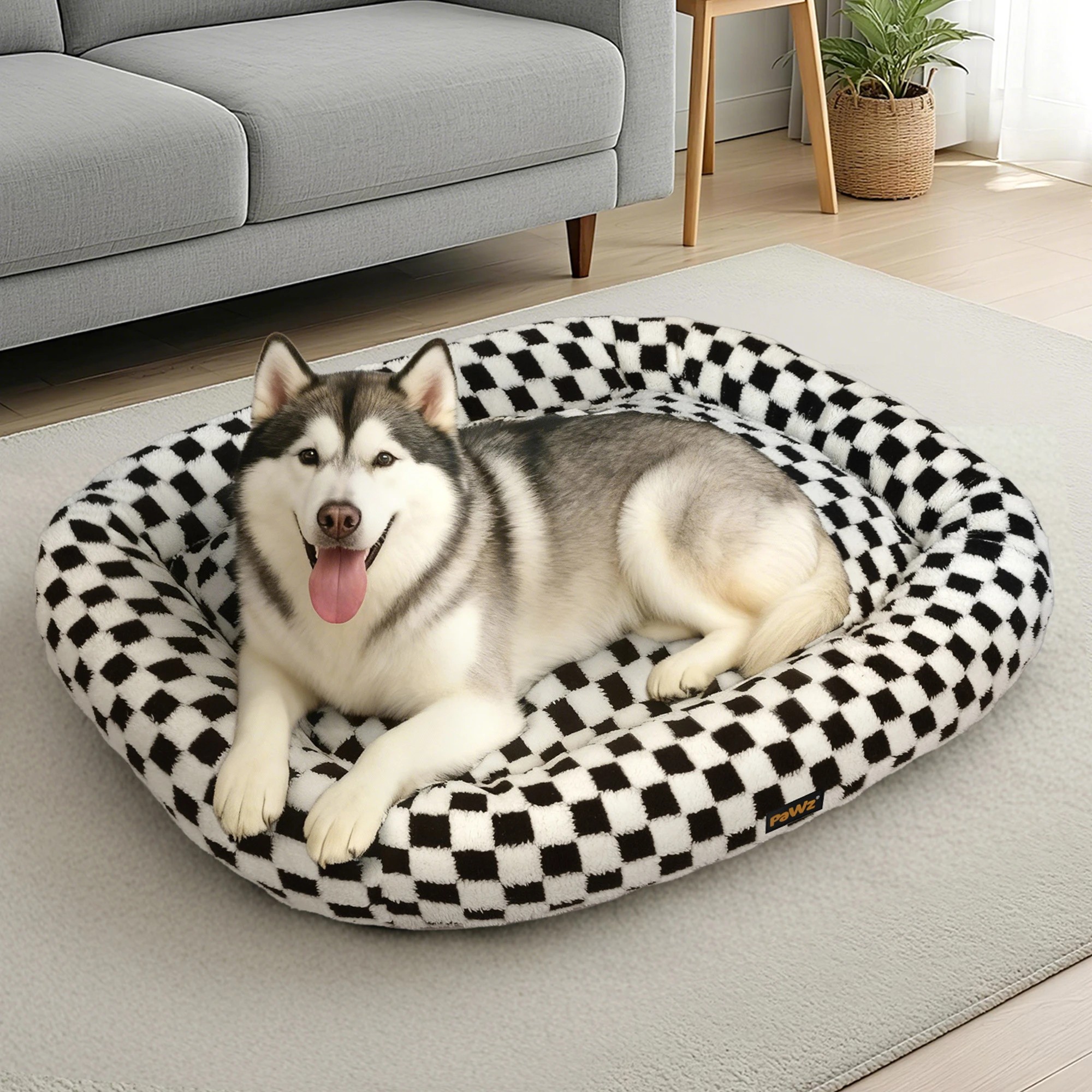 7 Pawz Pet Plush Bed Washable XXXL, 7 of 9