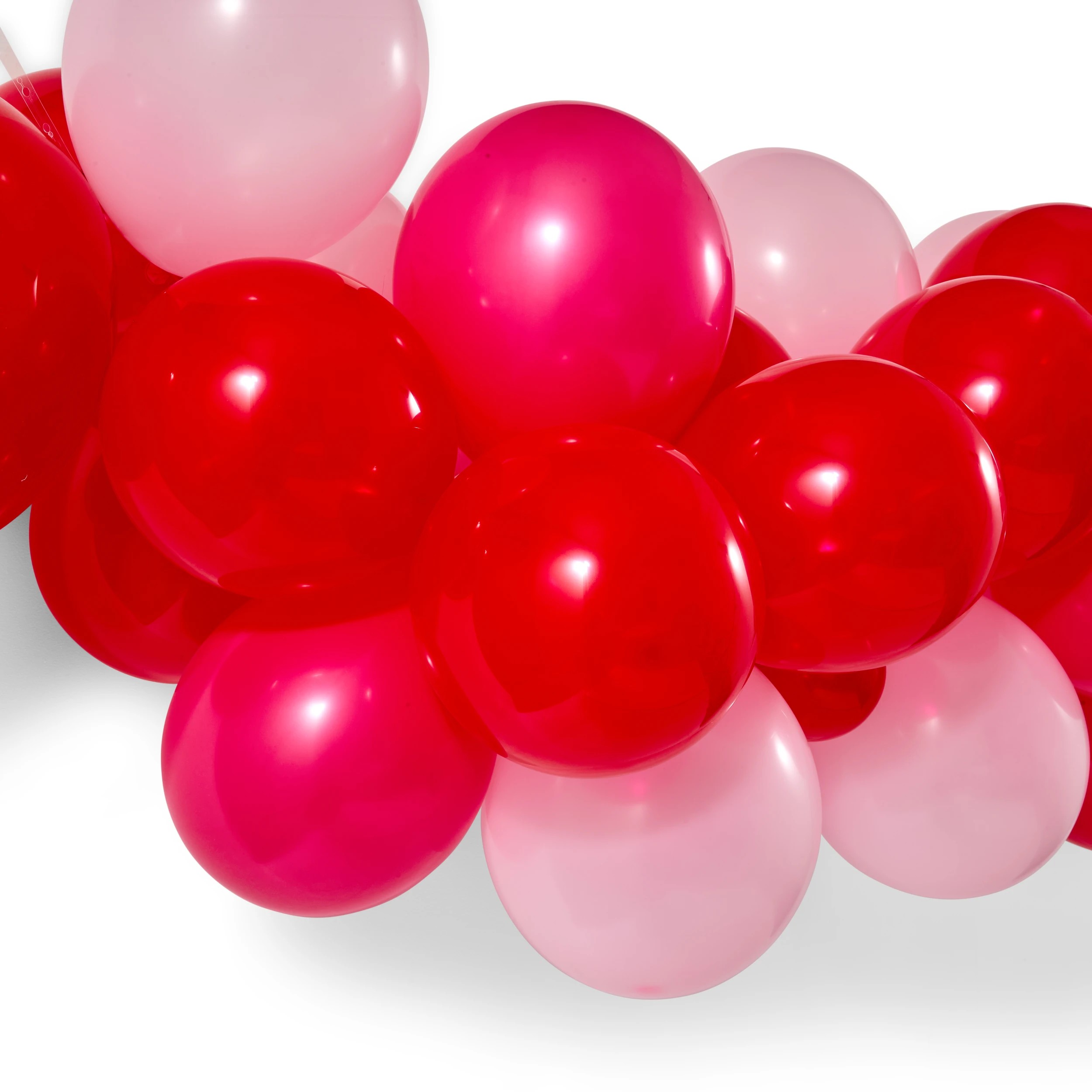 5 51 Piece Pink and Red Balloon Garland, 5 of 8