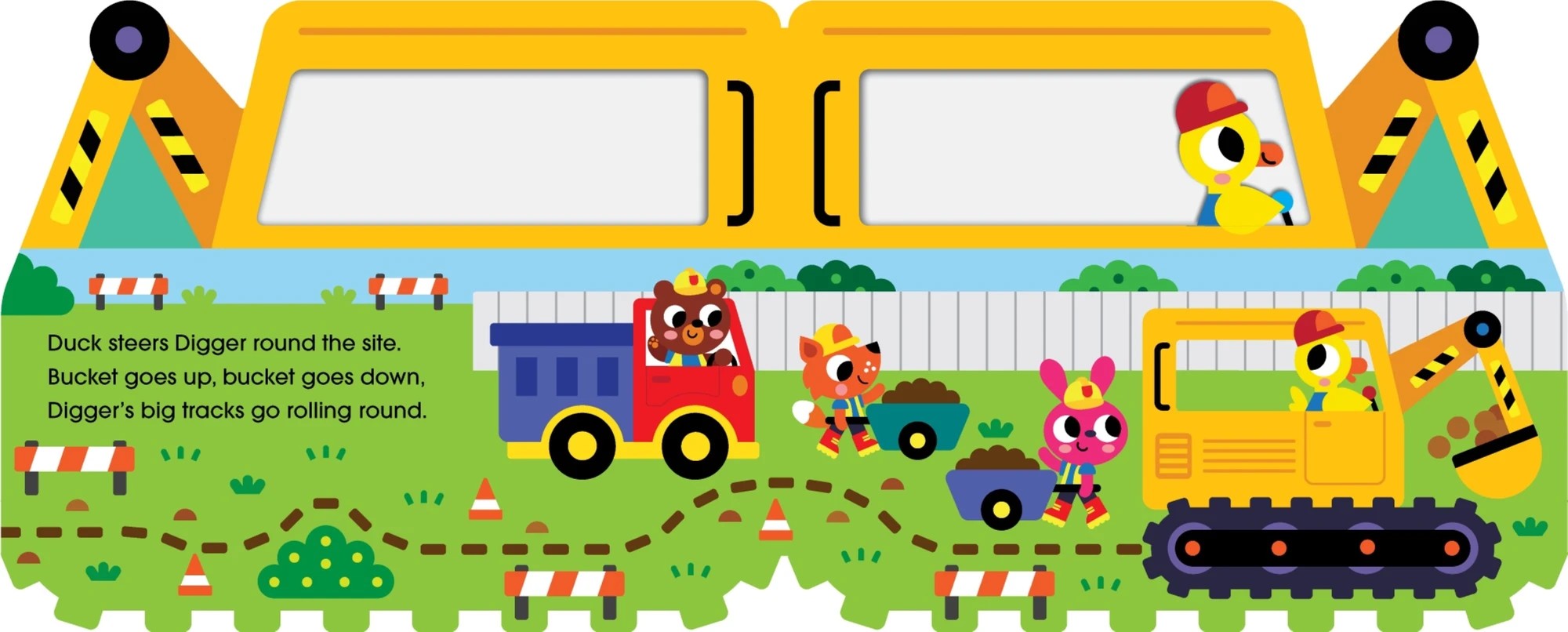 2 Mini Me: Digger's Busy Day by Conor Rawson - Book, 2 of 3