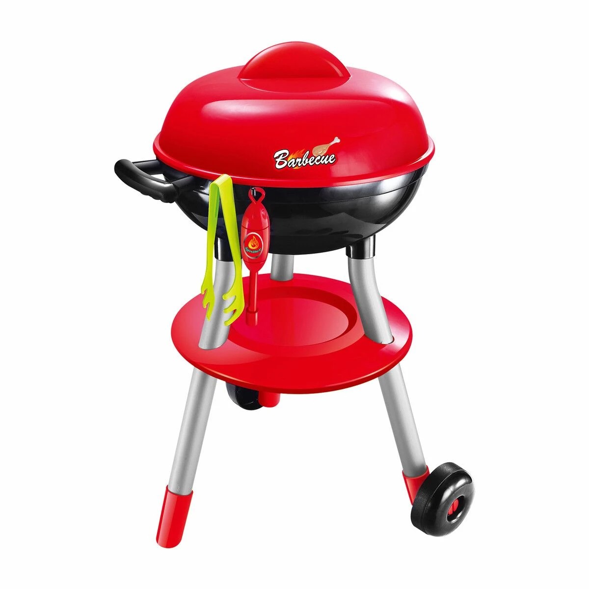 3 AUSWAY Kids Kitchen BBQ Grill Barbeque Playset, 3 of 3