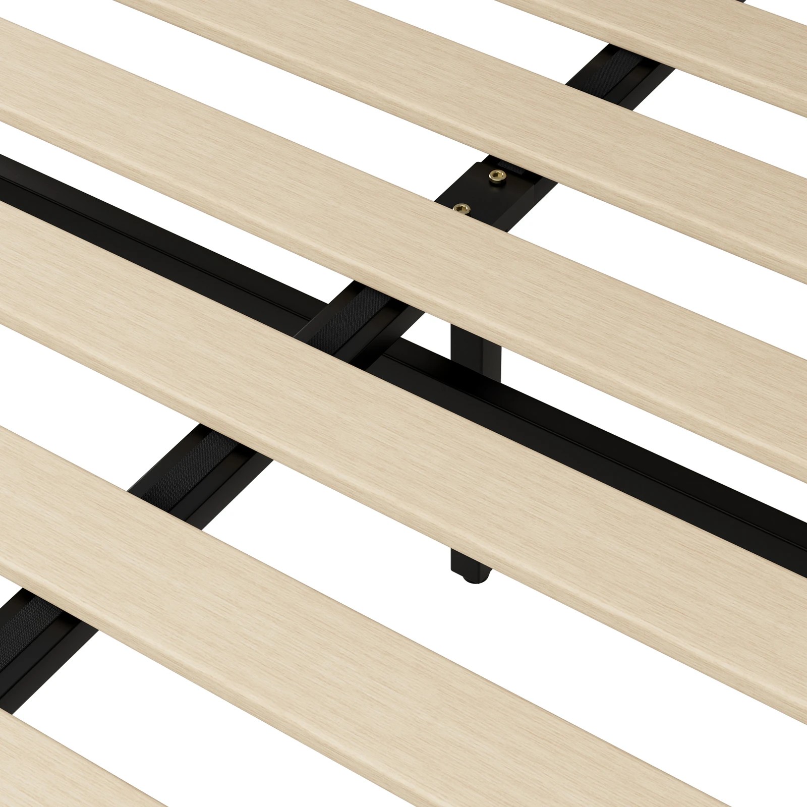 9 Alfordson Bed Frame King Single Platform RGB LED Gas Lift Base Storage - White, 9 of 10