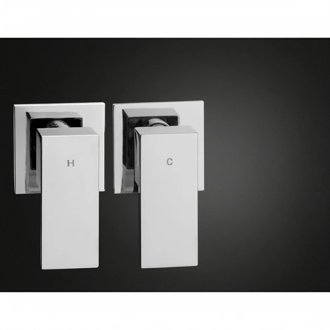 4 Cefito 9'' Rain Shower Head Set Handheld Round High Pressure Twins Tap Chrome - Silver, 4 of 5