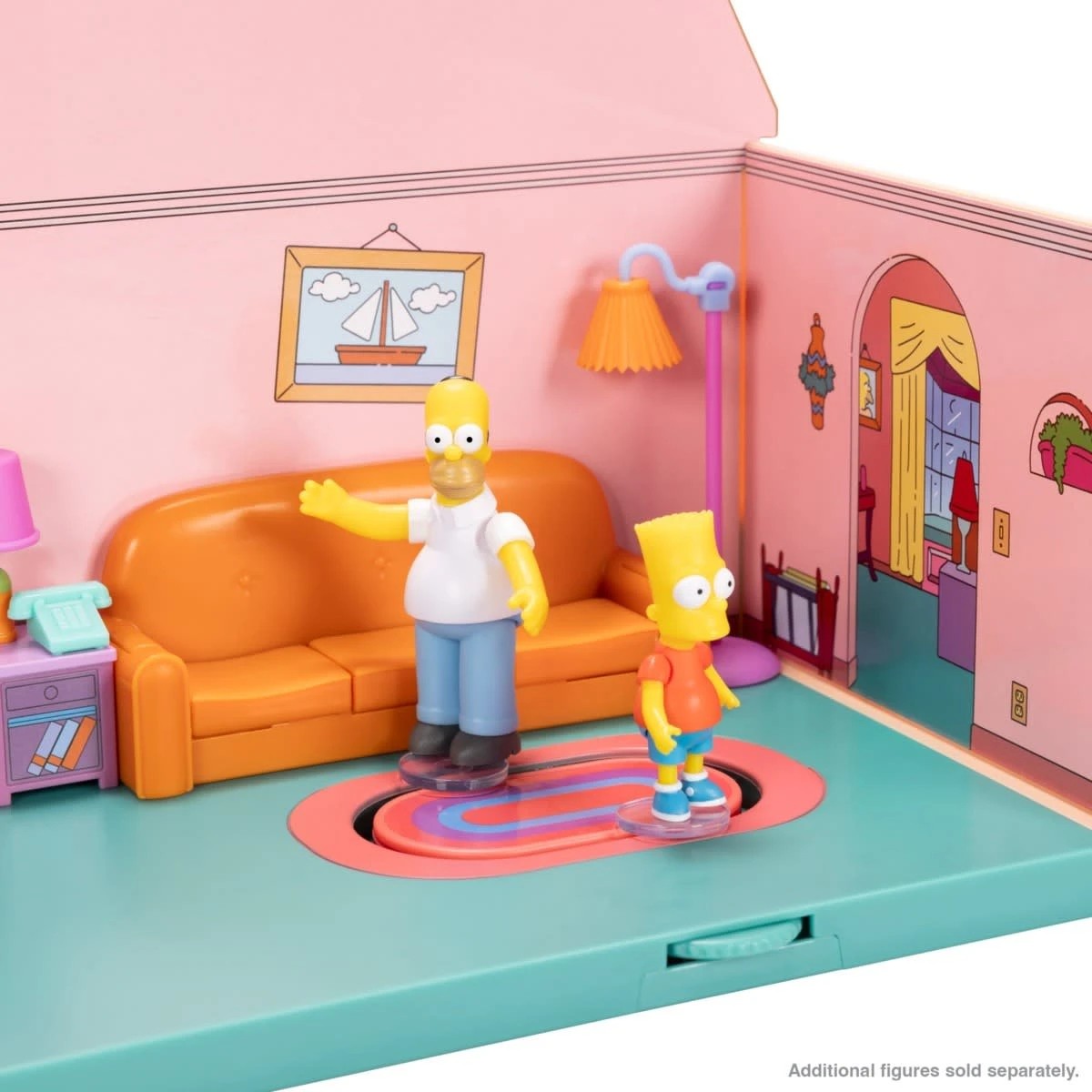5 The Simpsons Living Room Dioroma Playset, 5 of 7