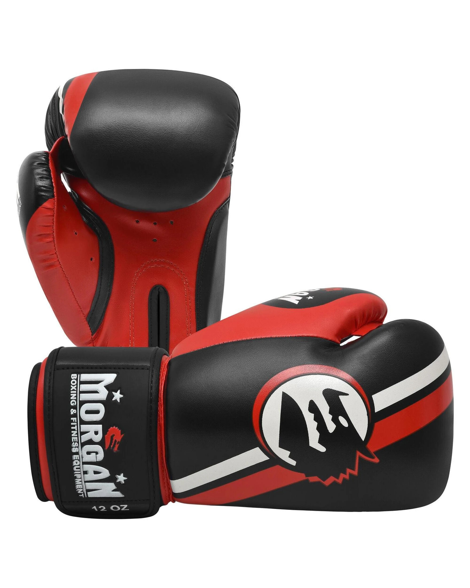 4 Morgan Sports Classic Boxing Gloves 10oz - Red, 4 of 5